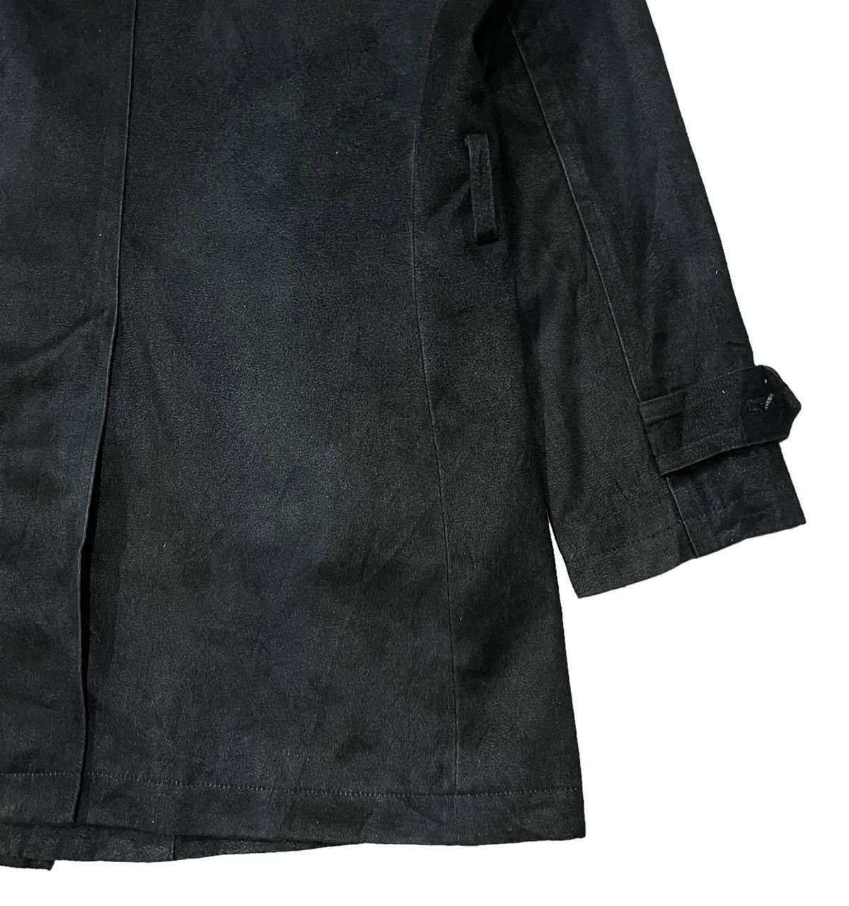 Tornado Mart Vintage Tornado Mart Japan Suede Waxed Long Jacket Size US M / EU 48-50 / 2 - 12 Thumbnail