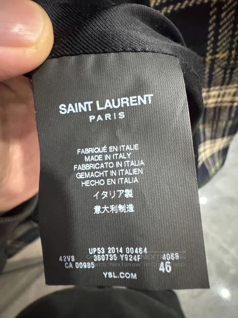 Saint Laurent Paris Saint Laurent Paris Wool Jacket Size US S / EU 44-46 / 1 - 4 Thumbnail