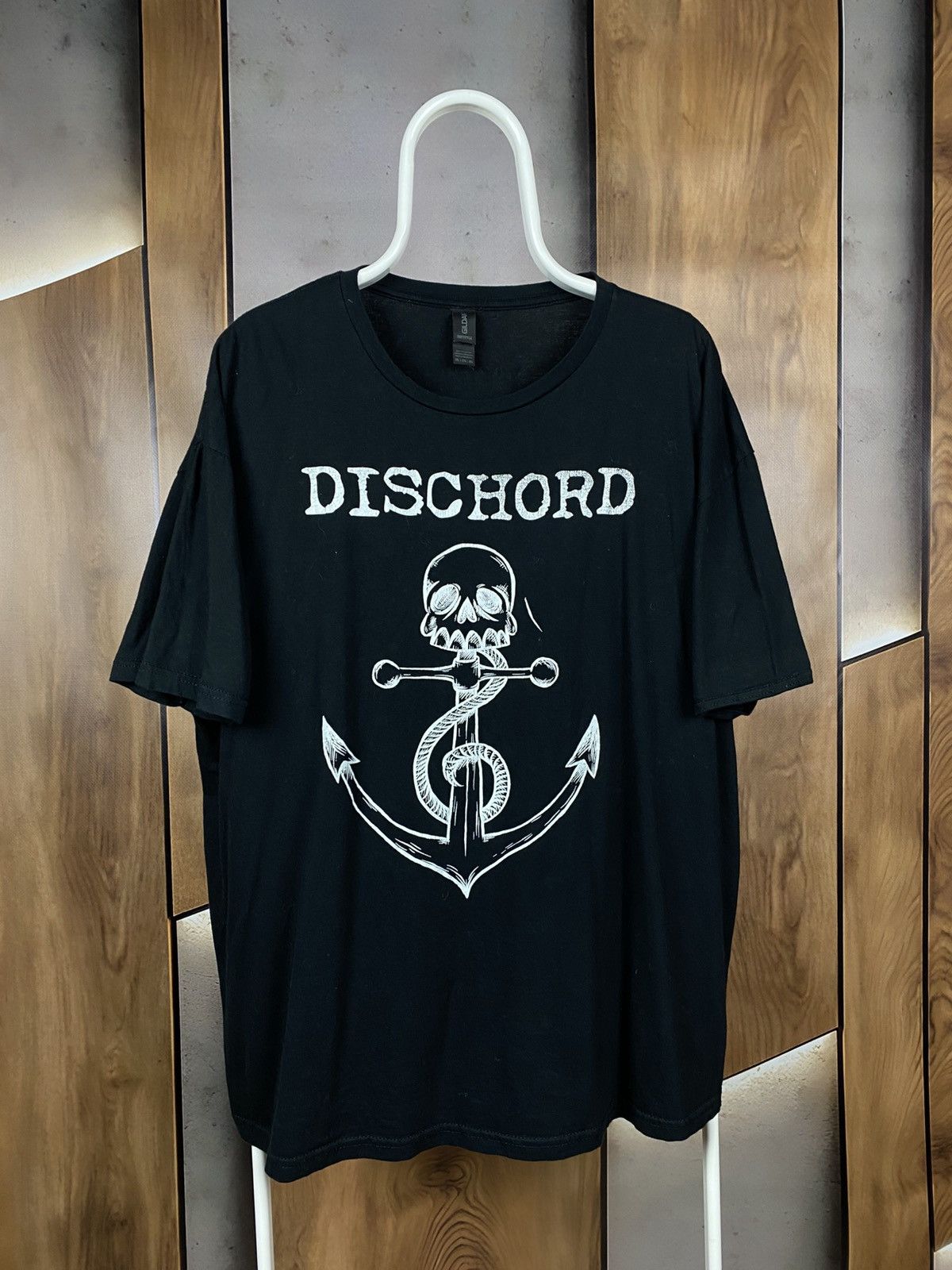 Band Tees 🎸T-Shirt Dischord Skeleton Rock Punk Humor VTG Tee Fuck You🎸 Size US XXL / EU 58 / 5 - 1 Thumbnail