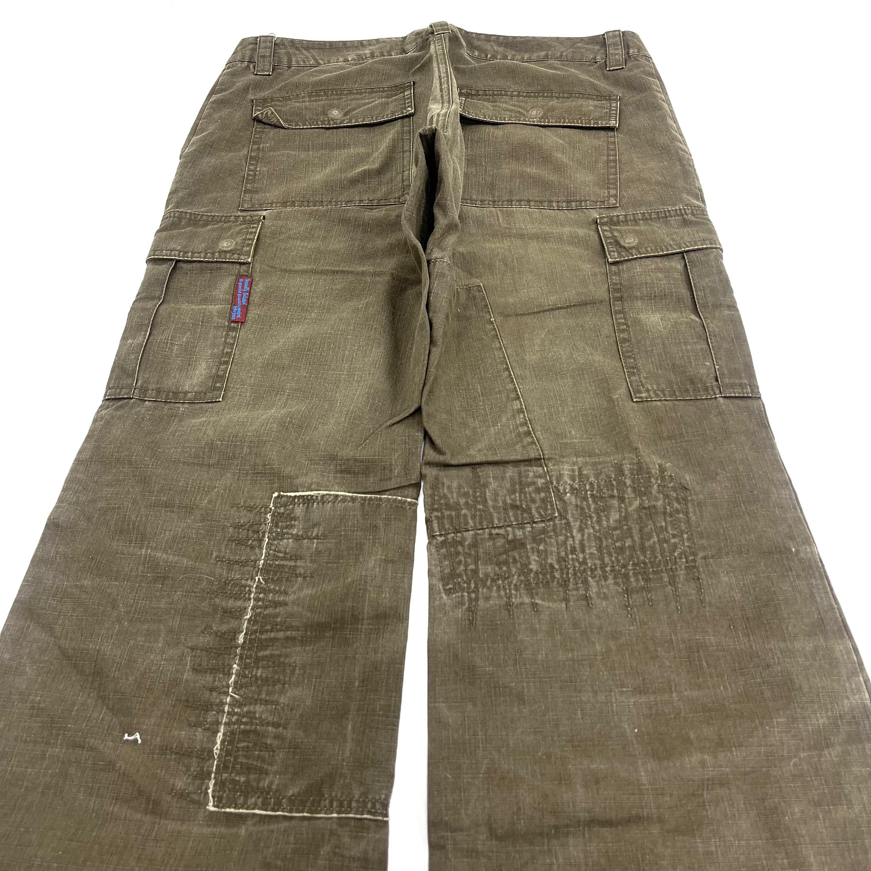 291295=Homme VTG 291295=Homme Cargo Faith Military Goa Rock Style Pants Size US 32 / EU 48 - 12 Thumbnail