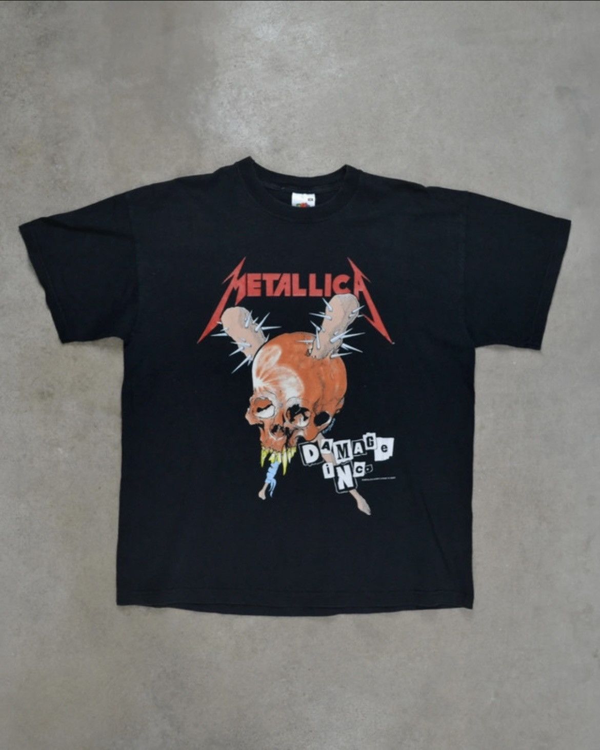 Metallica × Vintage Vintage Metallica Damage Inc. Tour Shirt Size US L / EU 52-54 / 3 - 1 Thumbnail