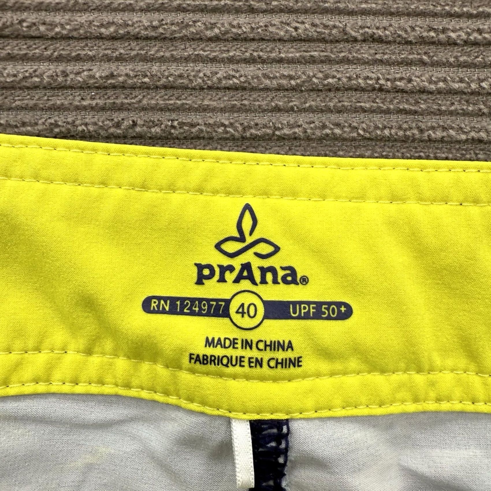 Prana Prana Board Shorts Men 40 Drawstring Beach Swim Outdoors Vacation Casual Multicolor Logo 11in Inseam Regular Fit Spring Summer Beach Men Size US 40 / EU 56 - 3 Thumbnail