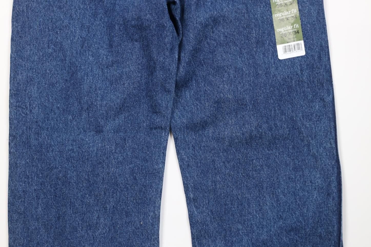 Wrangler Deadstock Vintage Y2K Wrangler Fit Straight Leg Denim Jeans Size US 36 / EU 52 - 10 Thumbnail