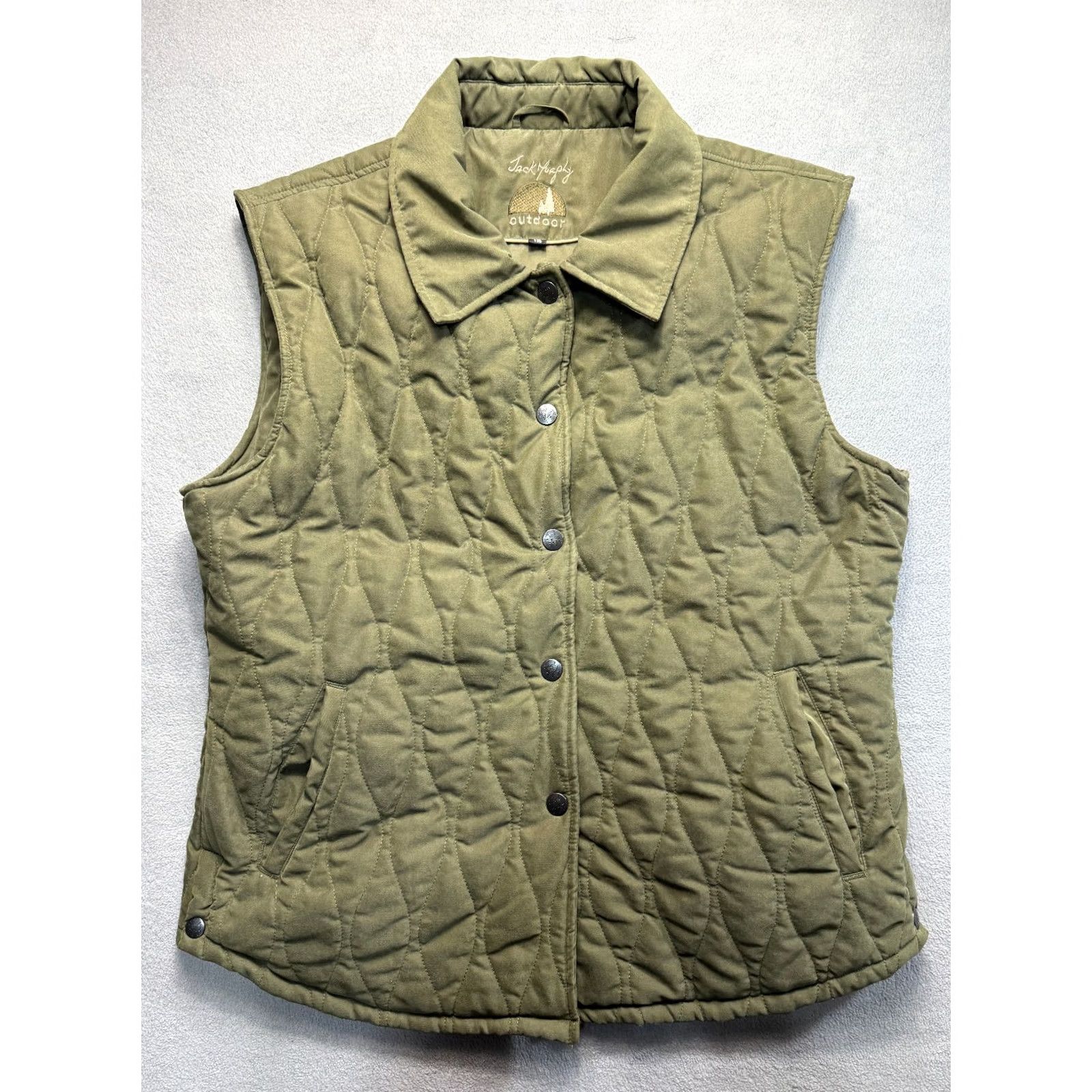 Vintage Jack Murphy Green Vest Womens size 18 Size XXL / US 16-18 / IT 52-54 - 5 Thumbnail