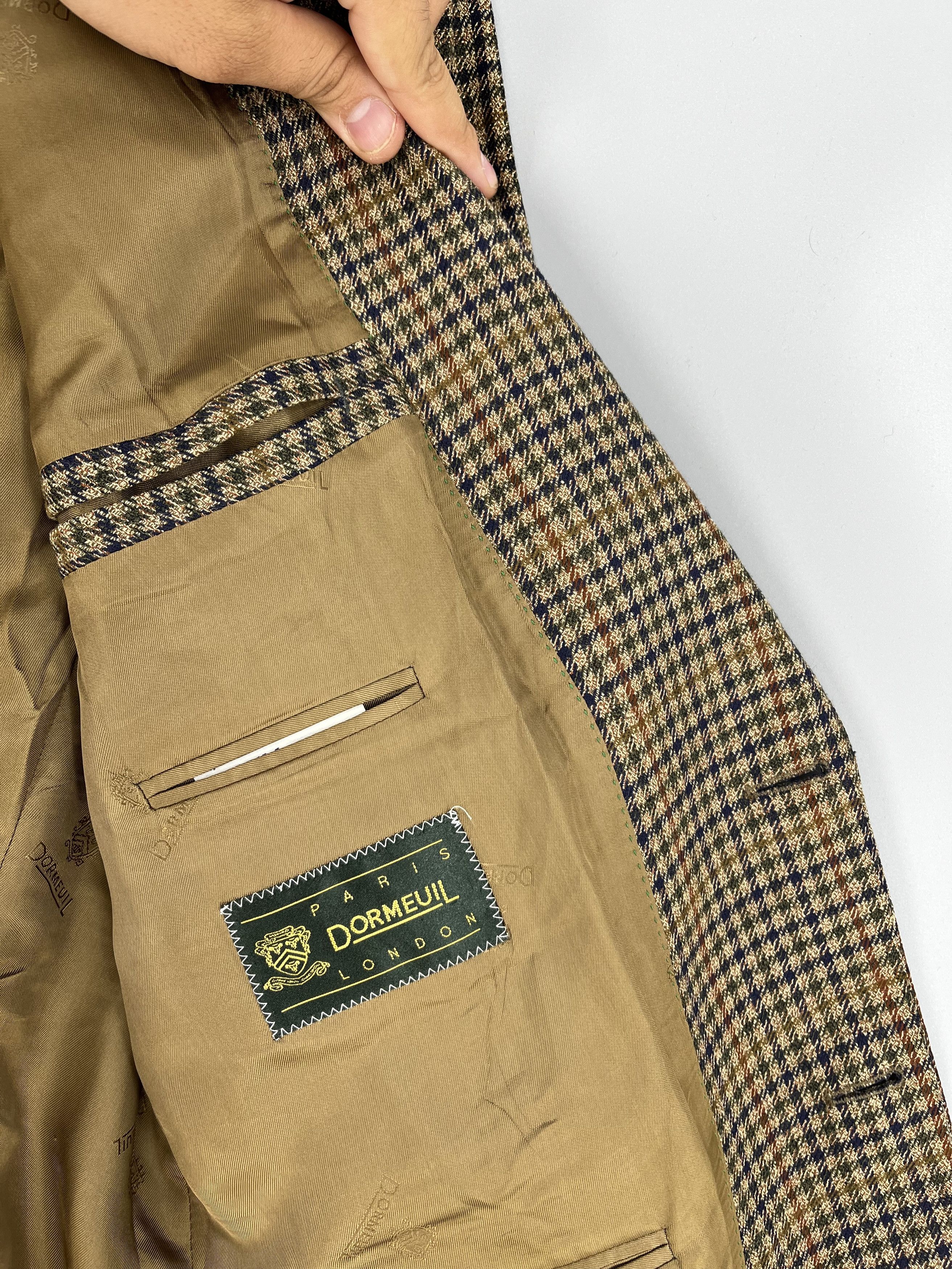 SHINE LUXURY Dormeuil Dormysport Paris Jacket - Green - UK52 Size 52S - 8 Thumbnail
