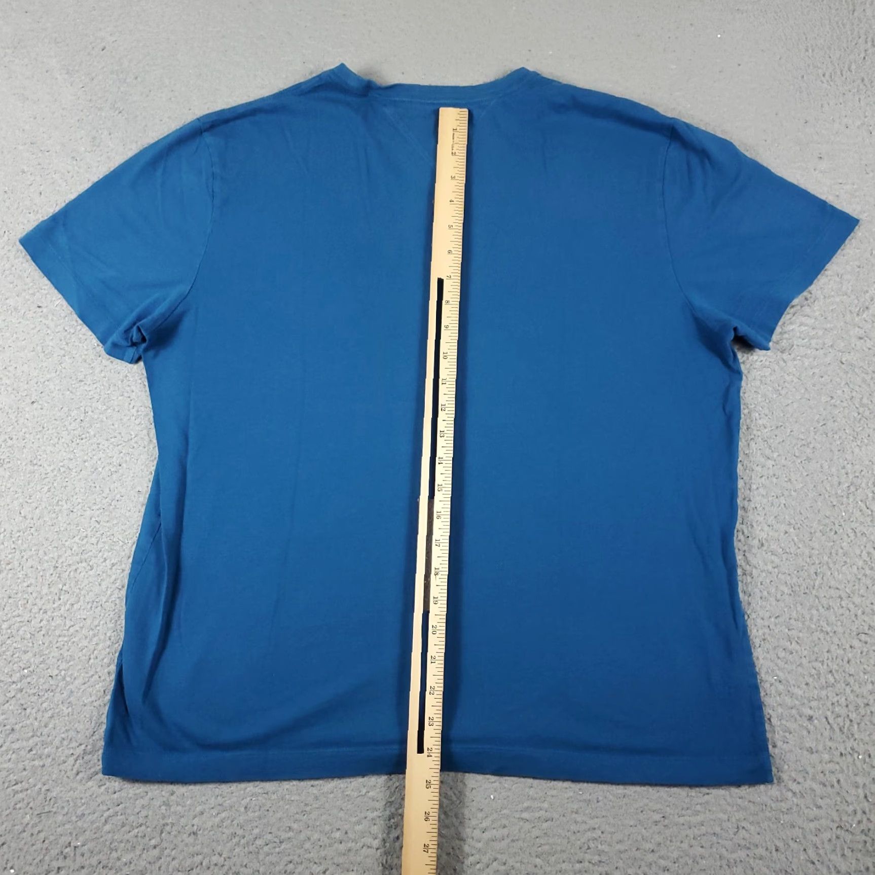 Tommy Hilfiger Tommy Hilfiger T-Shirt Mens Large Blue Casual Short Sleeve Crew Neck Regular Fit Size US L / EU 52-54 / 3 - 5 Thumbnail