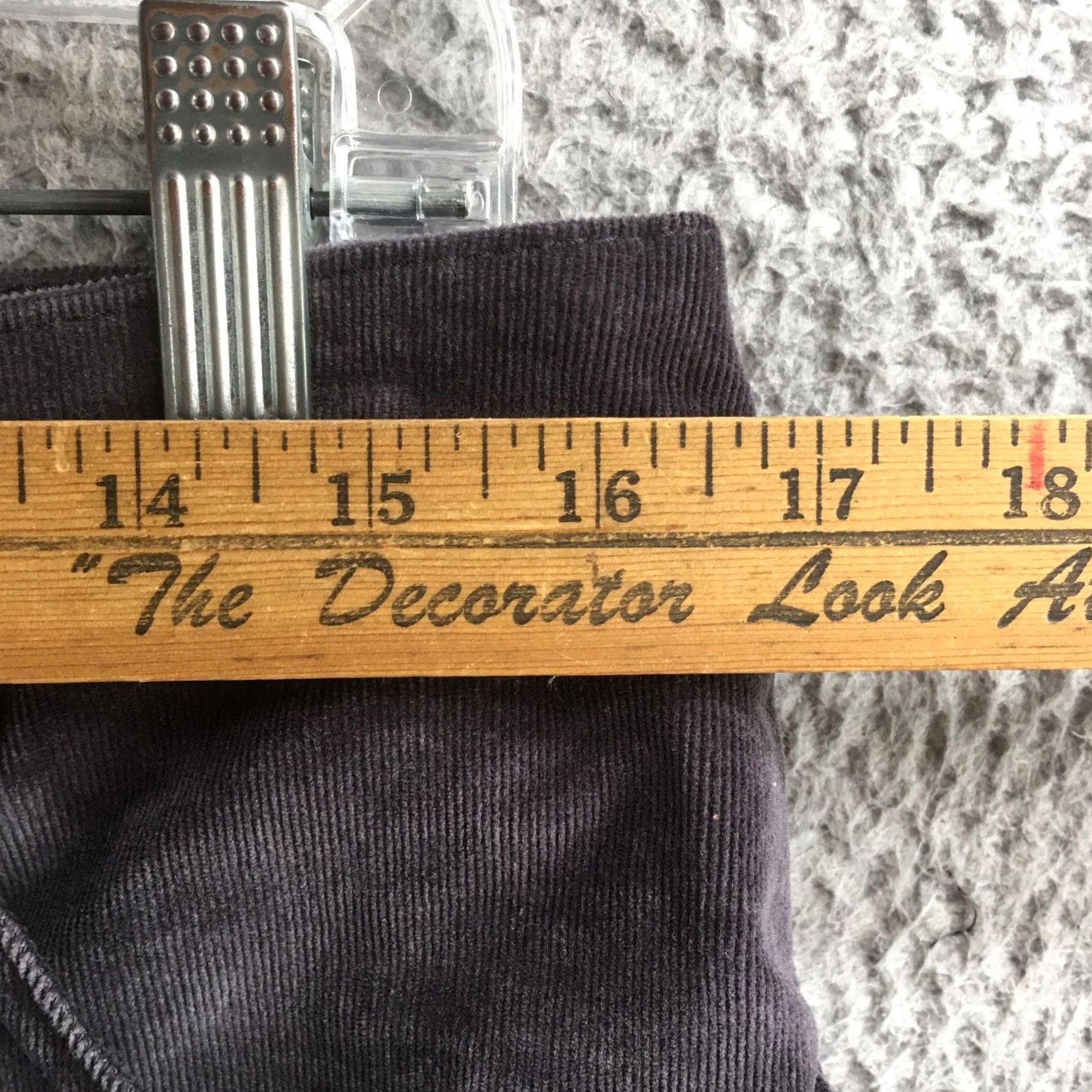 Vintage Bandolino Jeans Womens 12 Black Five Pockets High Rise Zip Fly Corduroy Medium Rise Five Pocket Design Denim Straight Classic Casual Pants Size 34" / US 12 / IT 48 - 6 Thumbnail