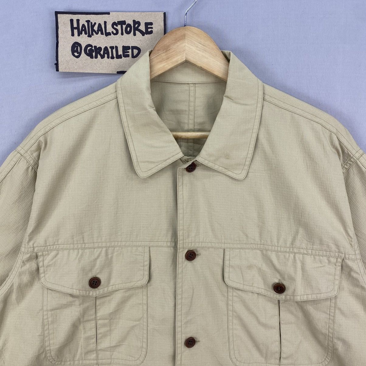 Daniel Hechter Daniel Hechter Casual Ripstop Fabric Shirt Button Up Size US M / EU 48-50 / 2 - 7 Thumbnail