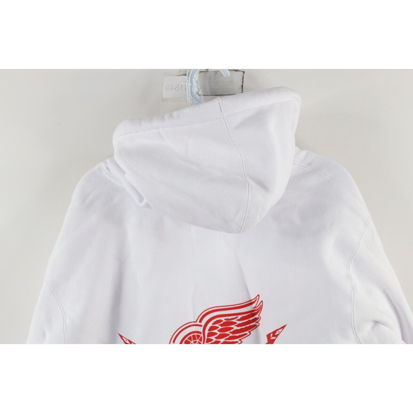 Vintage New Greyson x Detroit Red Wings Hockey Larkin Hoodie White Size US XXL / EU 58 / 5 - 10 Thumbnail