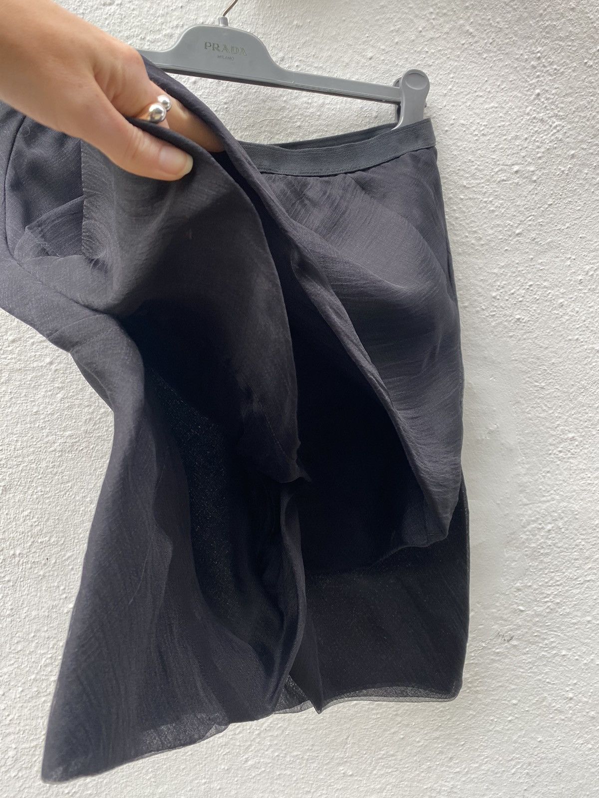 Rick Owens Rick Owens ANTHEM SS11 Silk Skort Size 28" / US 6 / IT 42 - 6 Thumbnail