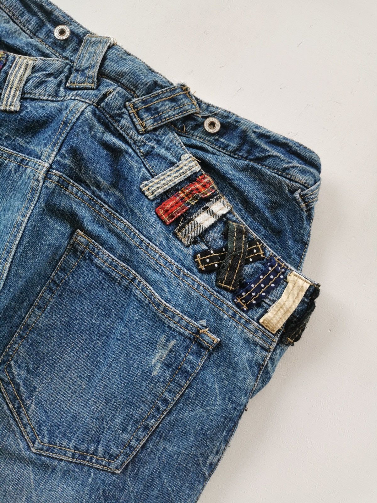 Other Unbrand Double Waist Denim Jeans Size US 28 / EU 44 - 3 Thumbnail
