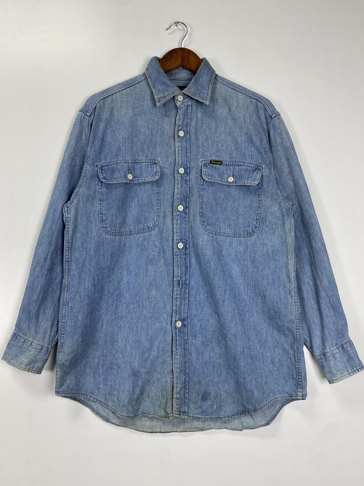 Vintage × Wrangler Vintage Wrangler Denim Jacket Size US M / EU 48-50 / 2 - 3 Thumbnail