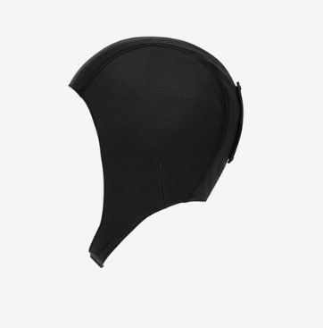 Saint Laurent Paris o1la1rc1a1025 Size: S / Aviator Cap / Hat in Leather Black Size ONE SIZE - 3 Thumbnail