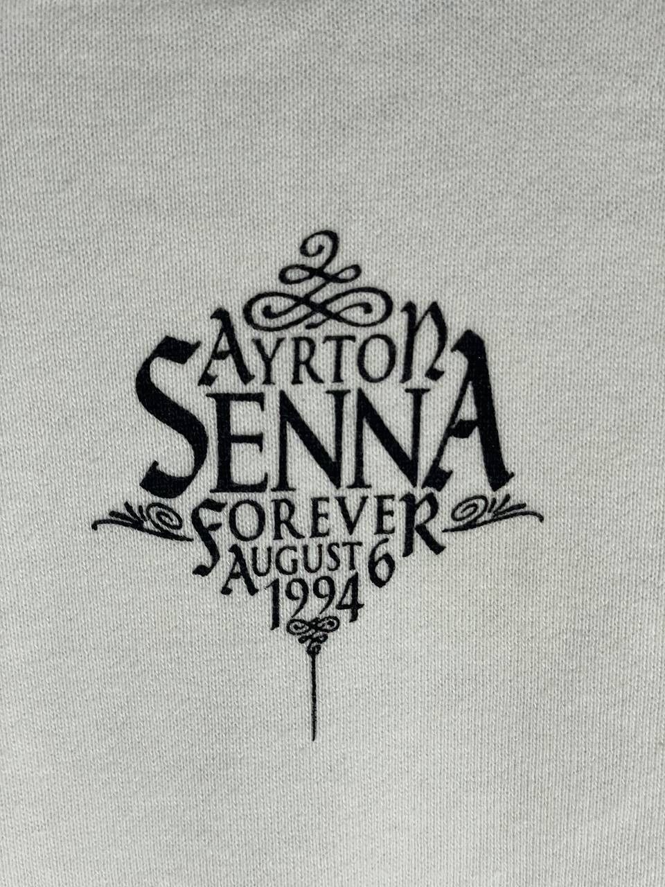 Other Vintage 90s 1994 ayrton senna sweatshirt jumper size L Size US L / EU 52-54 / 3 - 11 Thumbnail