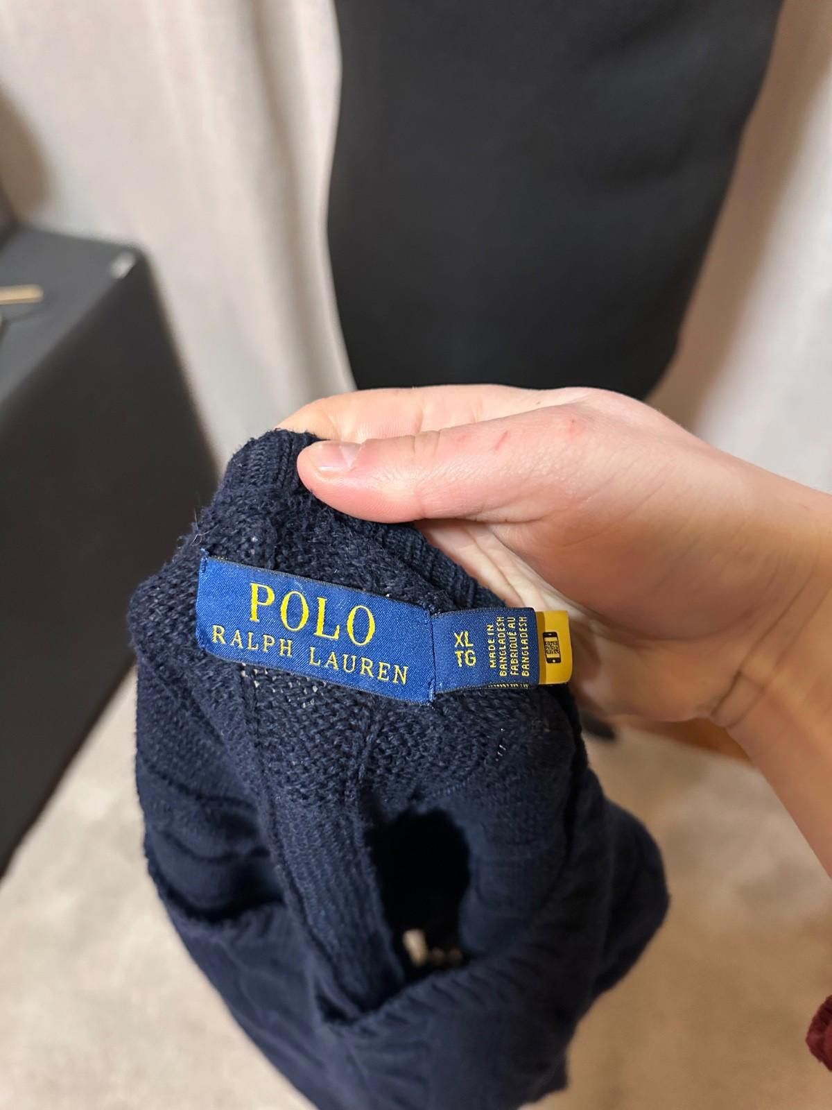 Polo Ralph Lauren Polo Ralph Lauren Cable Knit Sweater Men Size XL Logo Jumper Size US XL / EU 56 / 4 - 6 Thumbnail