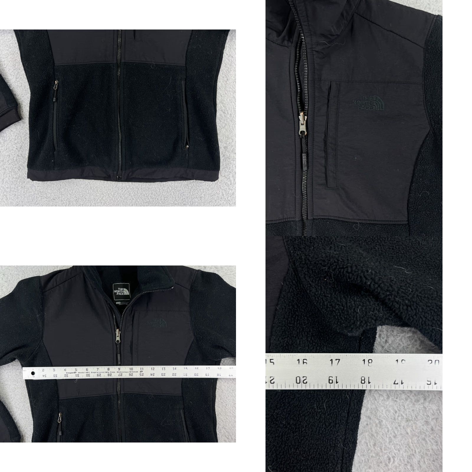 The North Face The North Face Jacket Womens XS Black Full Zip 100% Polyester Fleece Size XS / US 0-2 / IT 36-38 - 8 Thumbnail