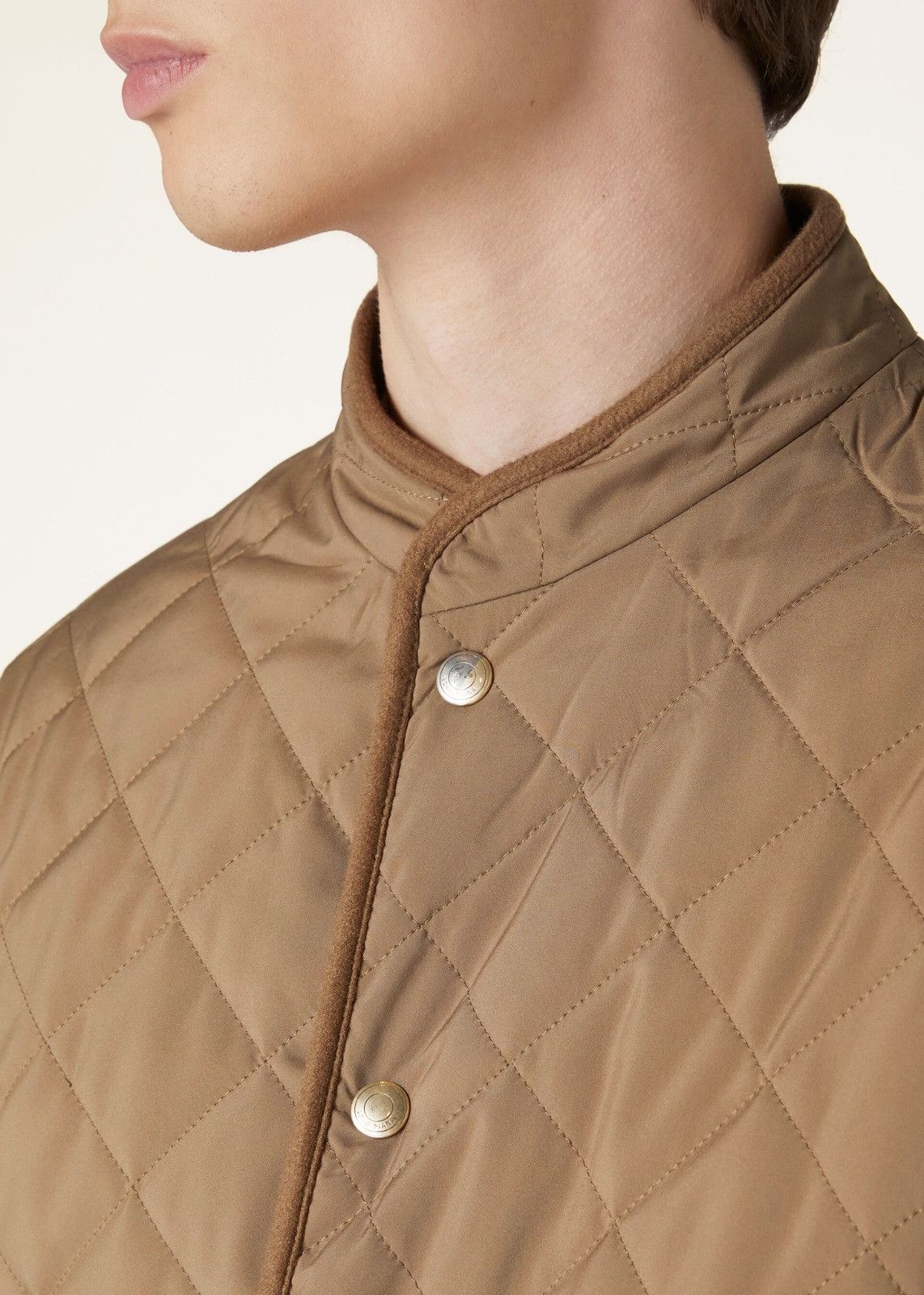 Loro Piana o1srvl11e0125 Reversible Jacket in Brown Size US L / EU 52-54 / 3 - 4 Thumbnail