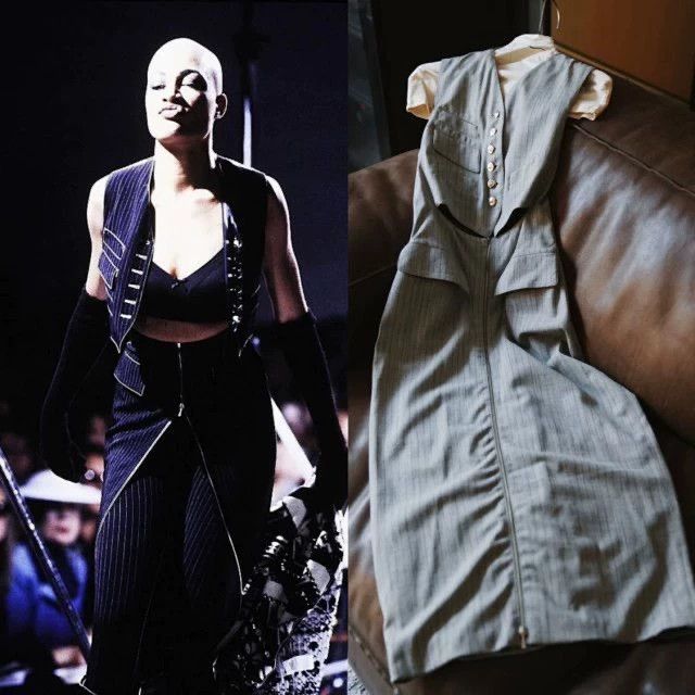 Jean Paul Gaultier Jean Paul Gaultier 1992/93 Runway Wool Vest Dress S Size S / US 4 / IT 40 - 1 Thumbnail