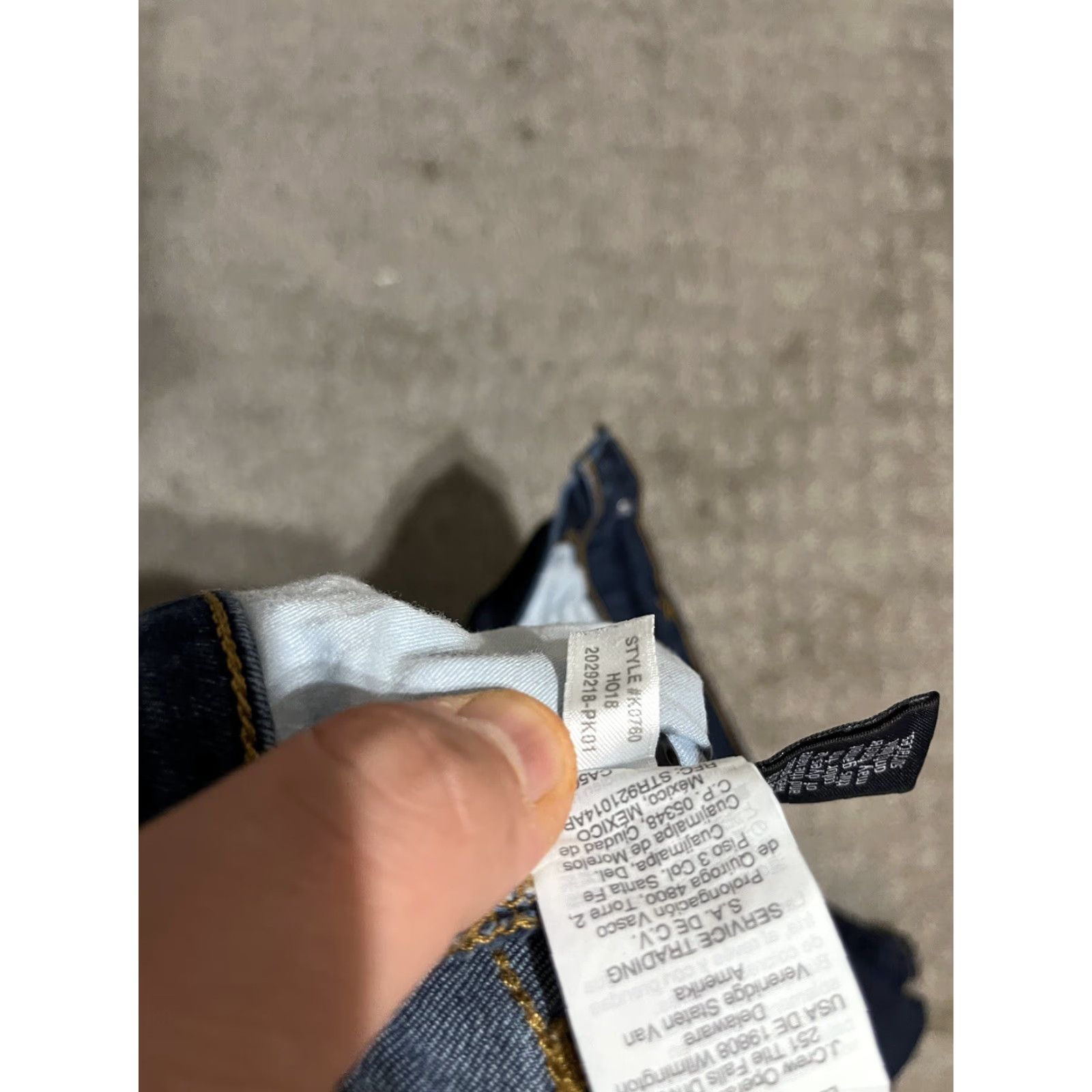 J.Crew VINTAGE J.CREW Women's Skinny Jeans 9" High-Rise Rinse Wash Size 26 Blue- Denim Pants, Elegant Fit Size 26" / US 2 / IT 38 - 6 Thumbnail