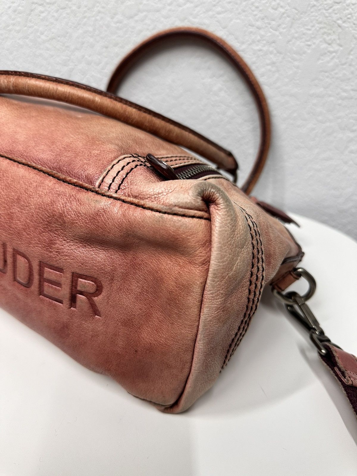 A.S.98 Vintage Japan Leather Bag Kapital Messenger Y2K Rare GOA Size ONE SIZE - 13 Thumbnail