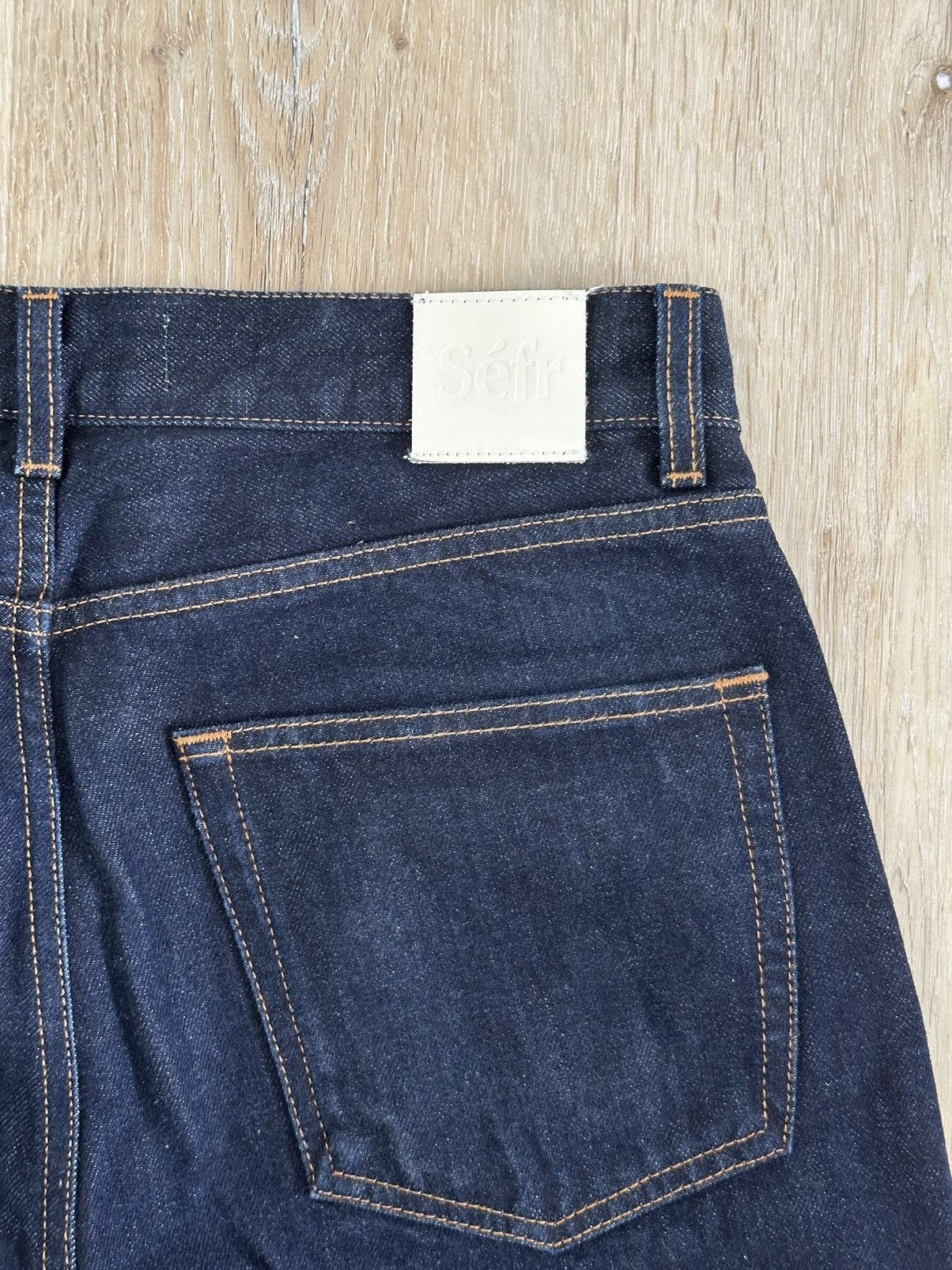 Sefr Sefr Straight Leg Jeans in Indigo Size US 30 / EU 46 - 4 Thumbnail