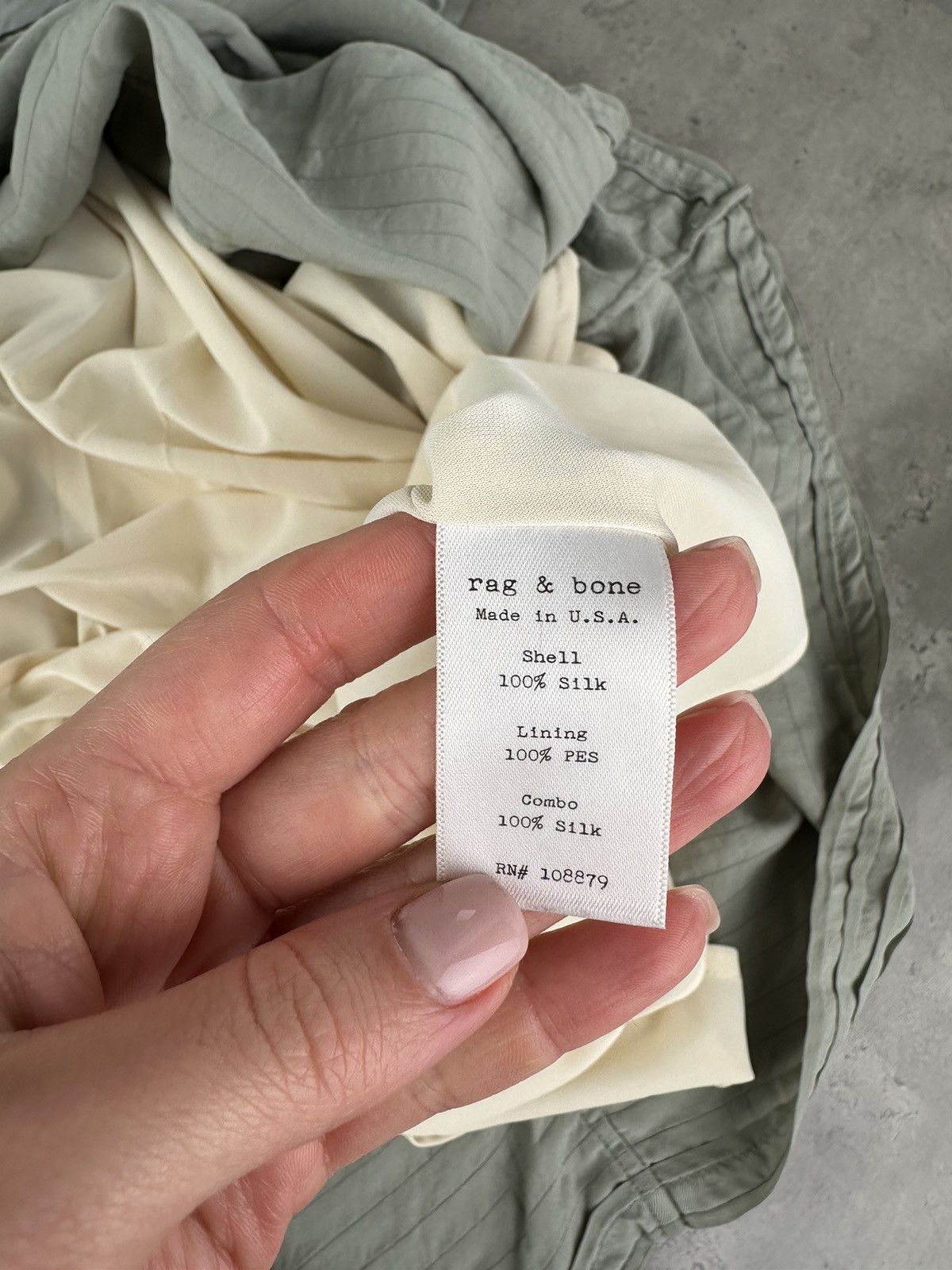Rag & Bone Rag & Bone Silk Mini Dress Size S / US 4 / IT 40 - 6 Thumbnail
