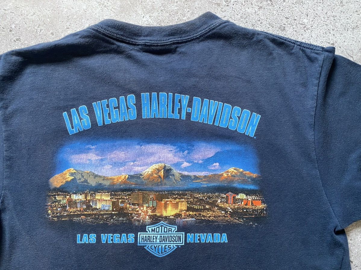 Harley Davidson Vintage Harley Davidson Las Vegas electric eagle tee 2003 Size US XL / EU 56 / 4 - 6 Thumbnail