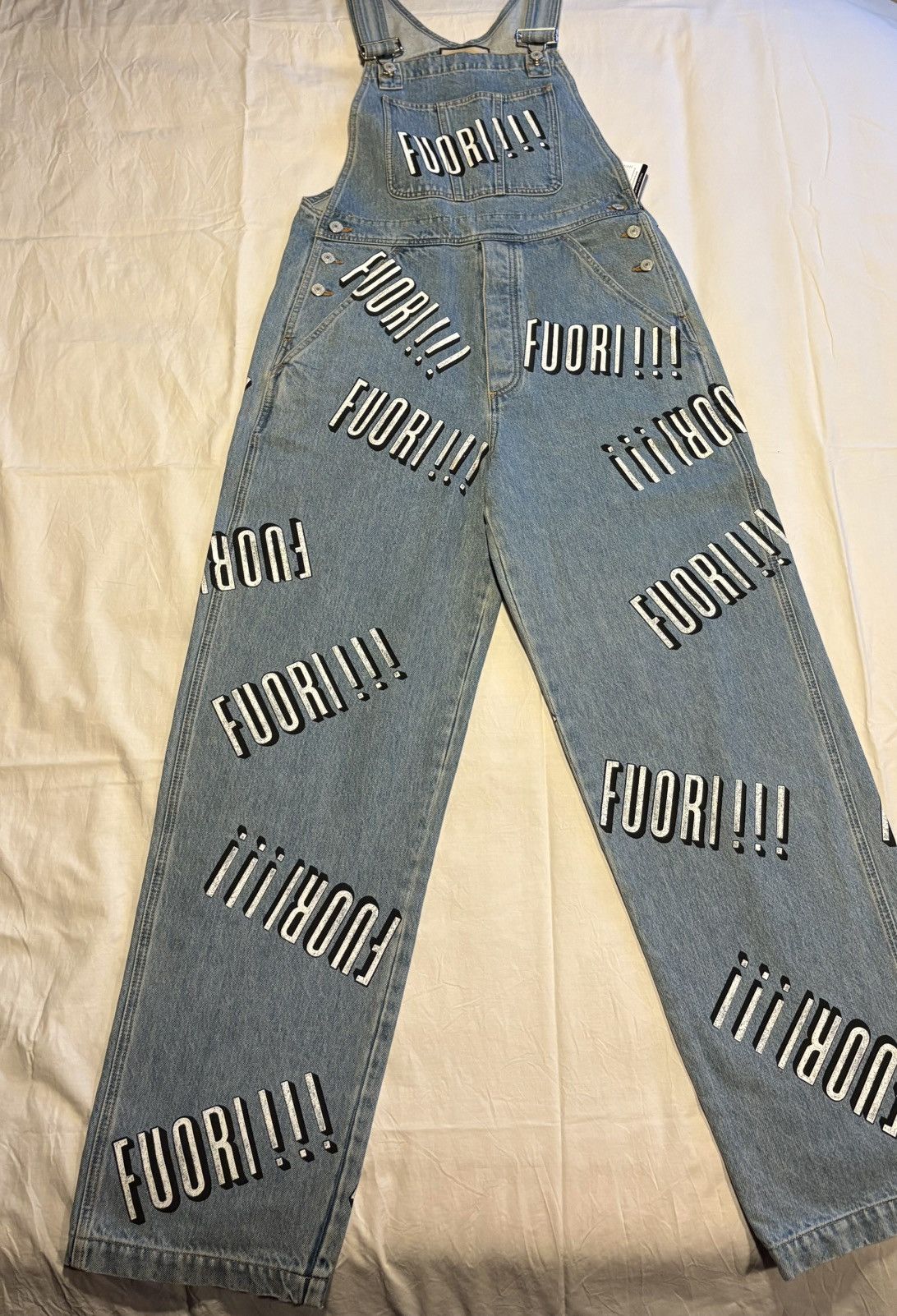 Gucci Gucci Fuori!!! Denim overalls. Size US 32 / EU 48 - 5 Thumbnail