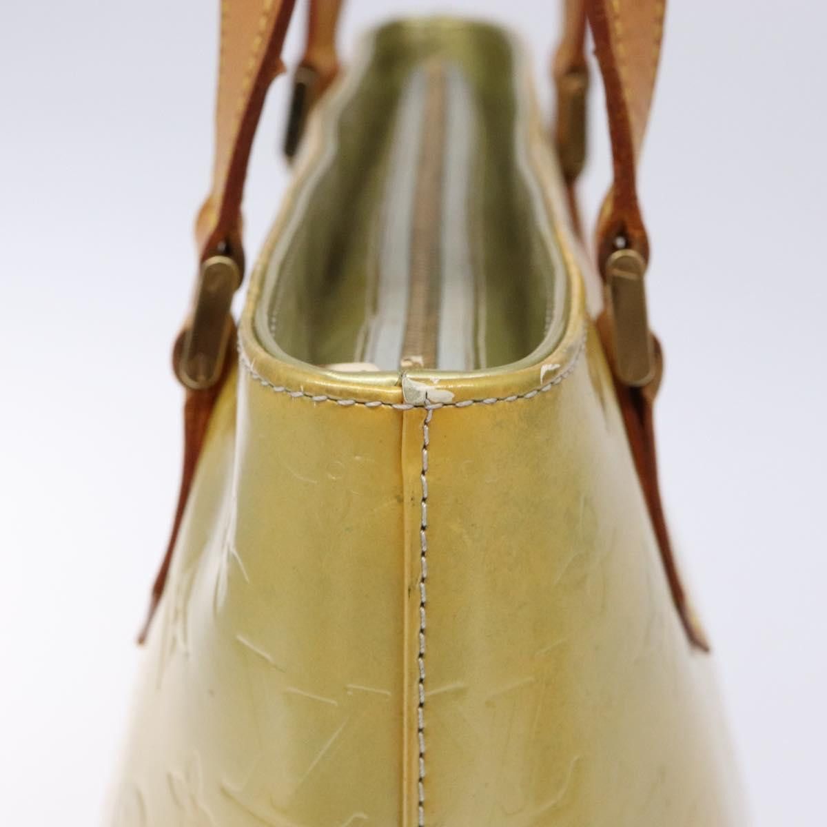 Louis Vuitton LOUIS VUITTON Monogram Vernis Houston Hand Bag Gris M91053 Size ONE SIZE - 4 Thumbnail