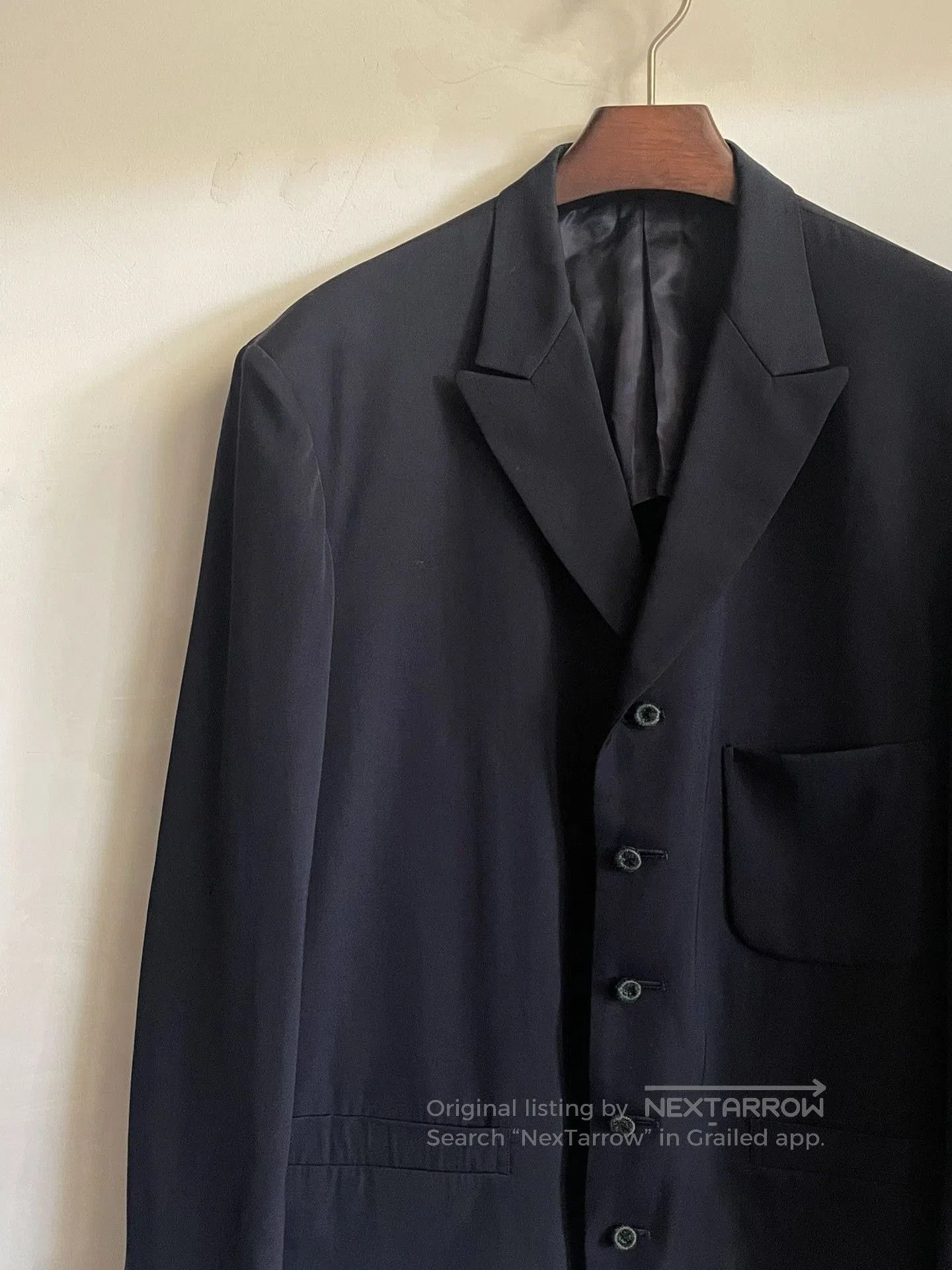 Y's for Men Yohji Yamamoto Early Wool Blazer. Size US M / EU 48-50 / 2 - 4 Thumbnail