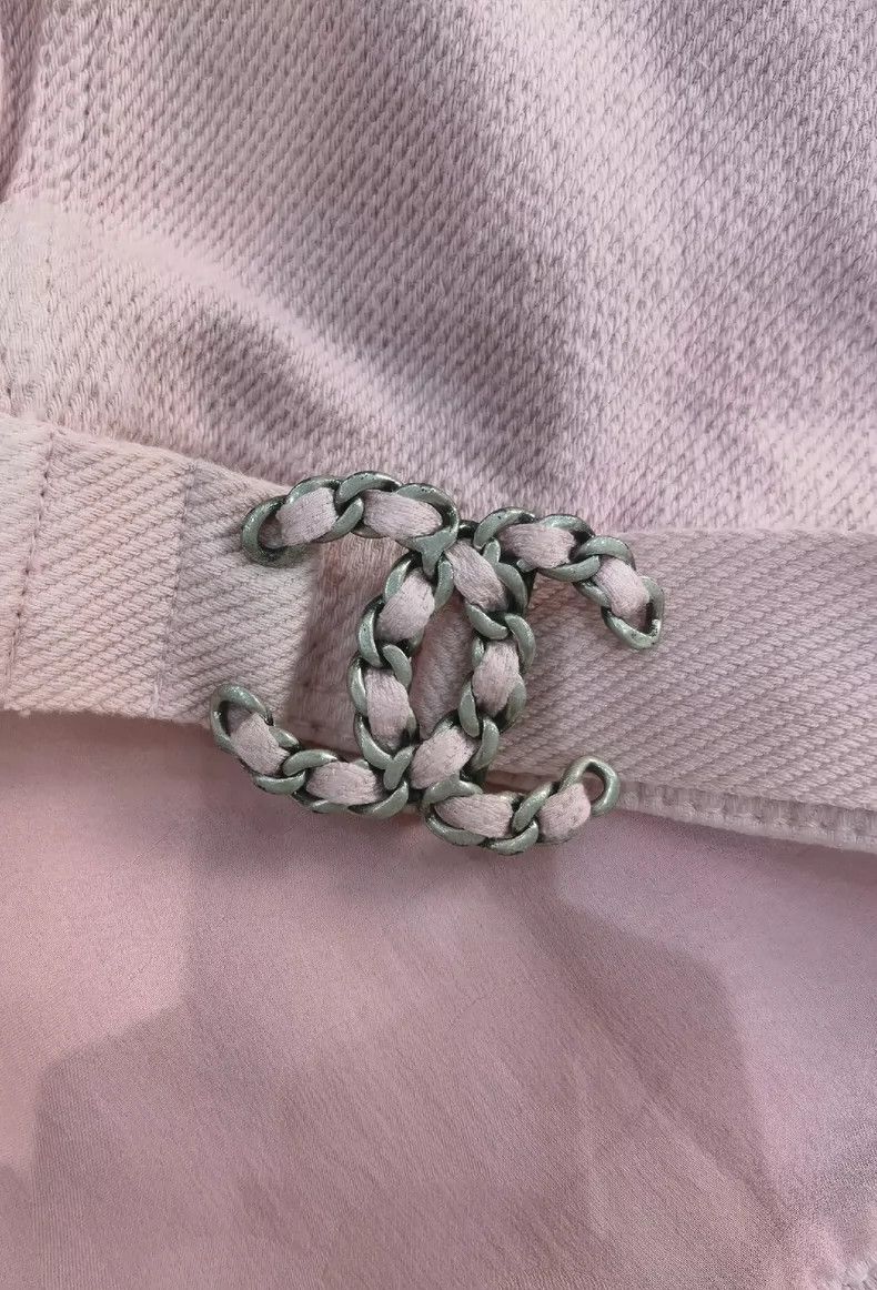 Chanel Chanel 19P pink denim gradient jacket Size XS / US 0-2 / IT 36-38 - 6 Thumbnail
