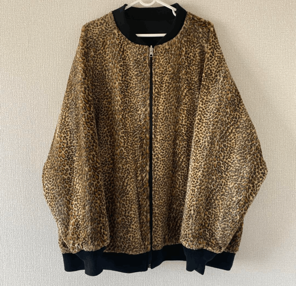 Needles Needles Reversible Leopard Rib Collar Jacket Size US L / EU 52-54 / 3 - 1 Thumbnail