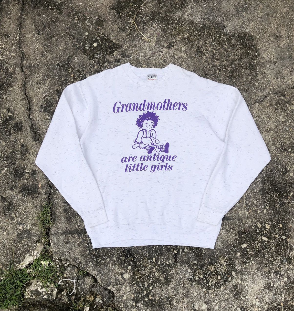 Vintage Vintage 90s Grandmother Crewneck Humor Sweatshirt Size US L / EU 52-54 / 3 - 2 Thumbnail