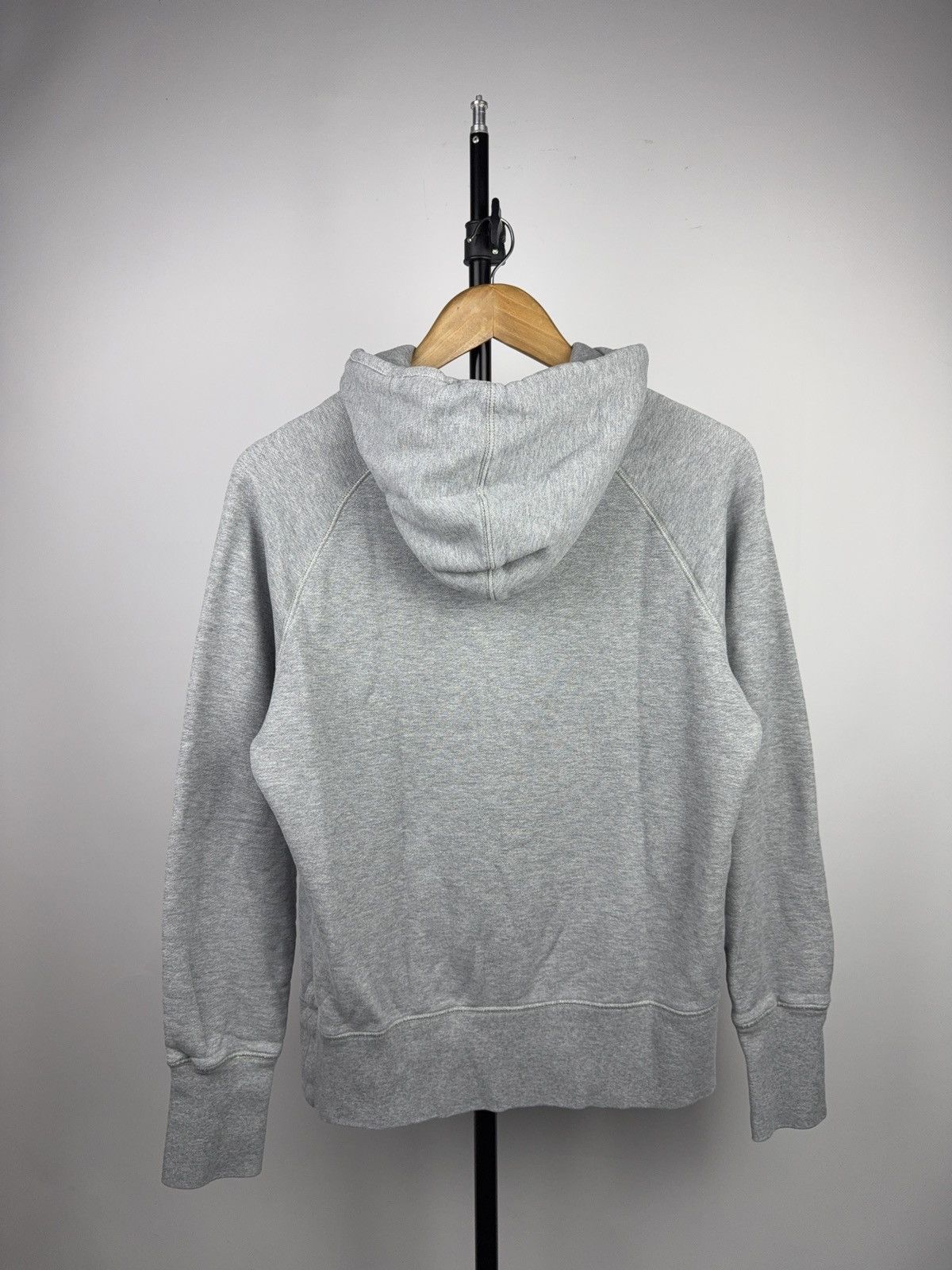 Nike 00s Retro Nike Purple Logo Y2K Sportswear Hoodie Grey Size L / US 10 / IT 46 - 14 Thumbnail
