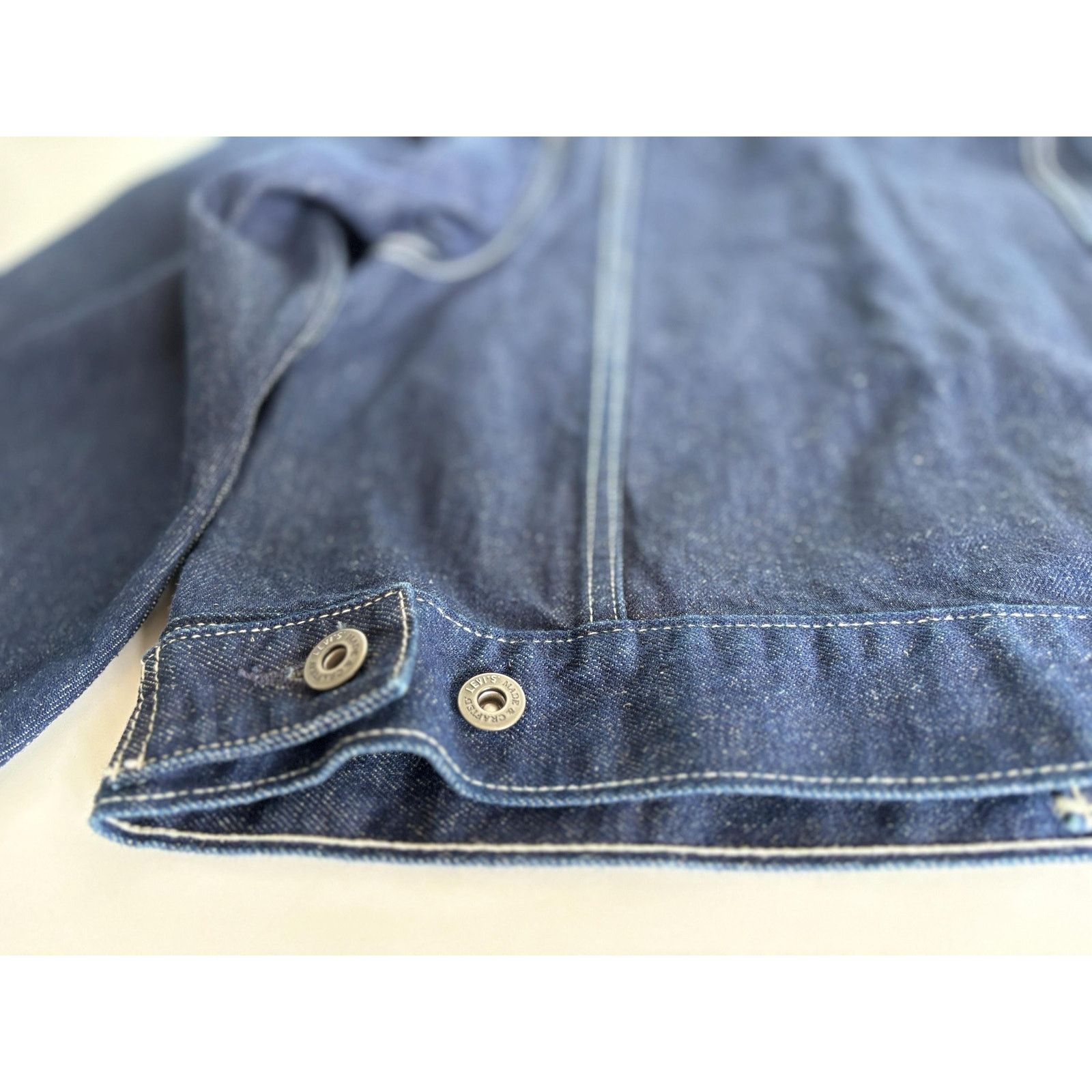 Levi's Made & Crafted Levi’s Made & Crafted Womens Puff Sleeve Jacket Indigo Rare Size US S / EU 44-46 / 1 - 8 Thumbnail
