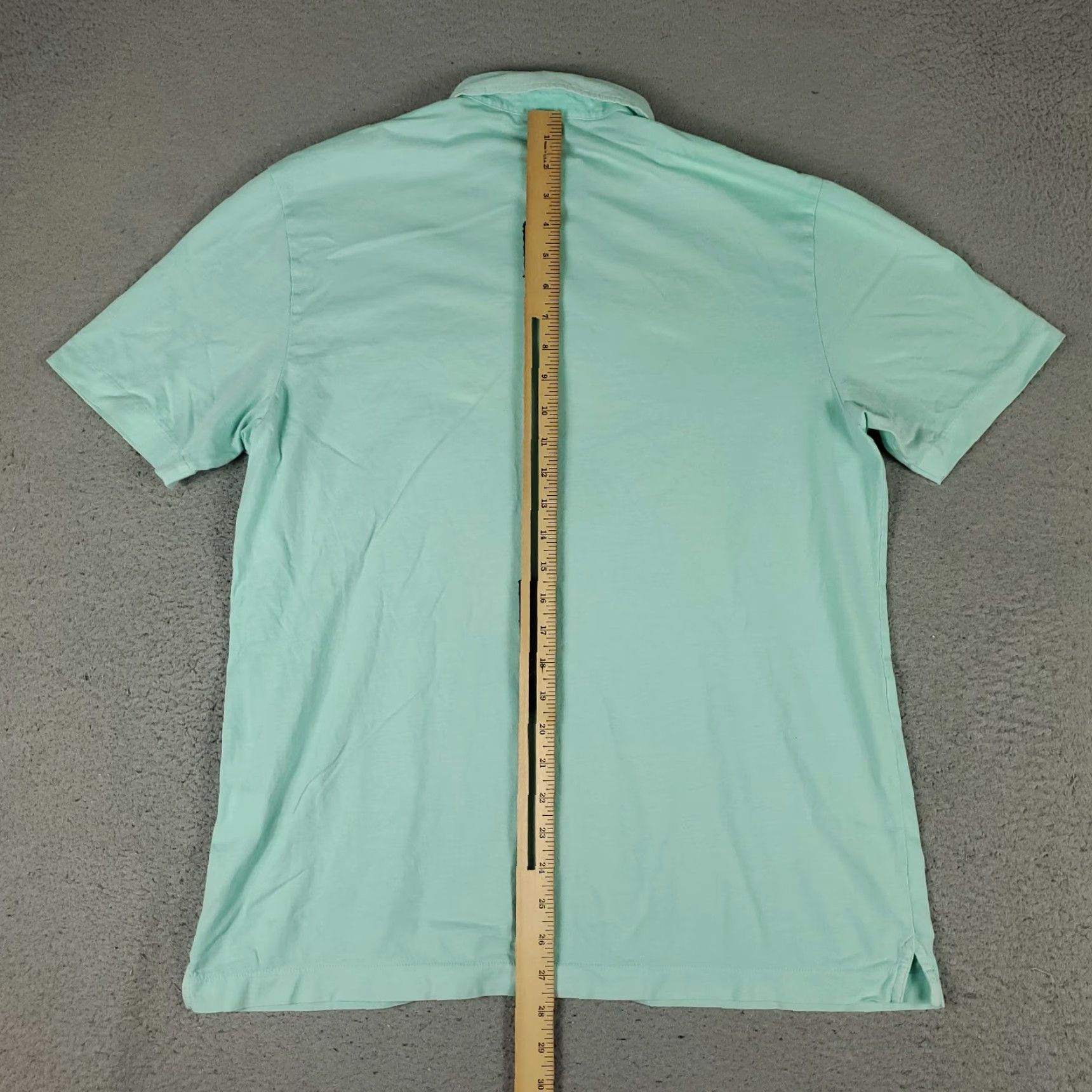 Vineyard Vines Vineyard Vines Polo Shirt Mens Medium Turquoise Cotton Casual Short Sleeve* Size US M / EU 48-50 / 2 - 7 Thumbnail