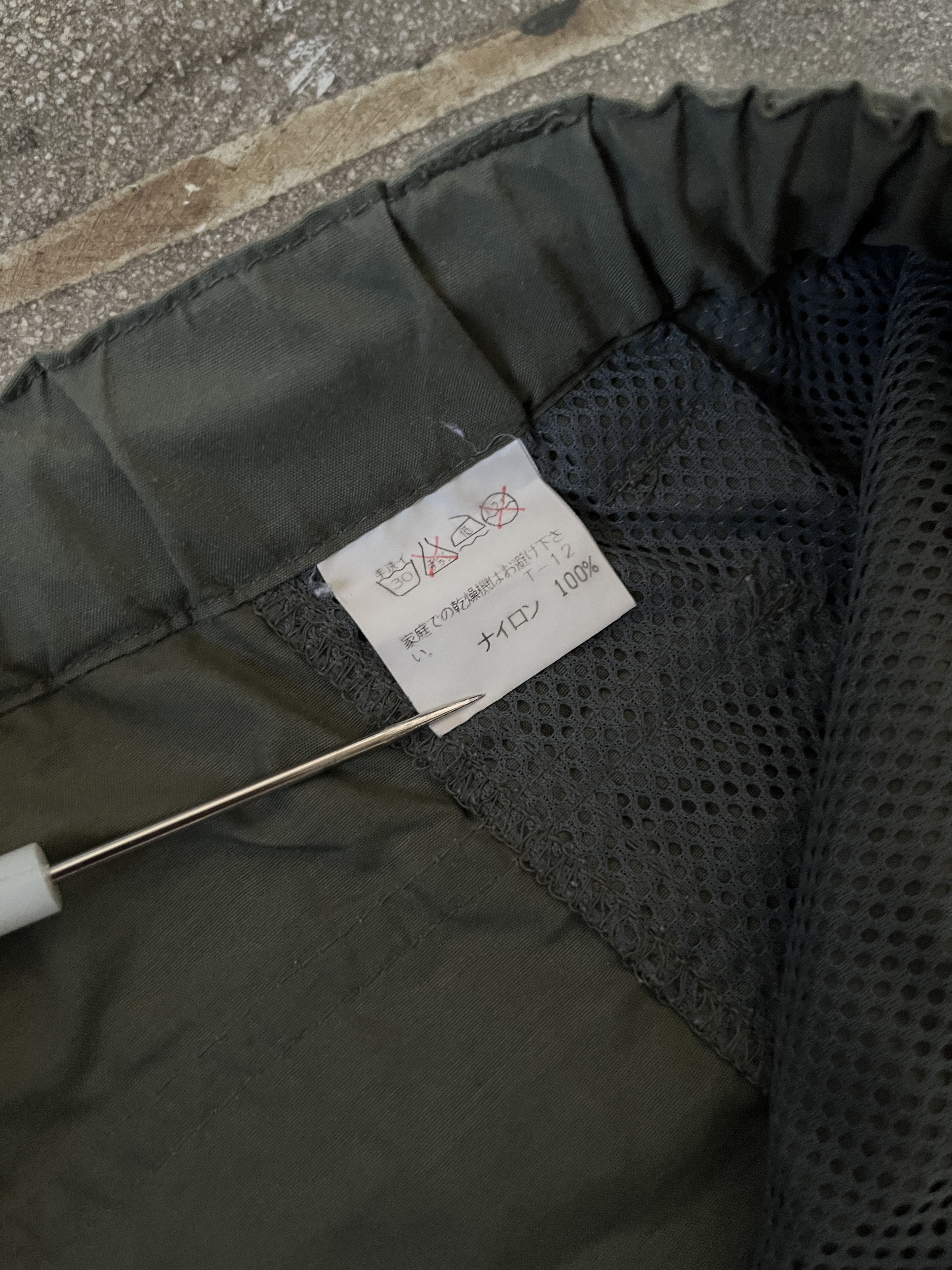 Final Home 1990 NYLON CARGO PANT OLIVE DRAB Size US 30 / EU 46 - 7 Thumbnail