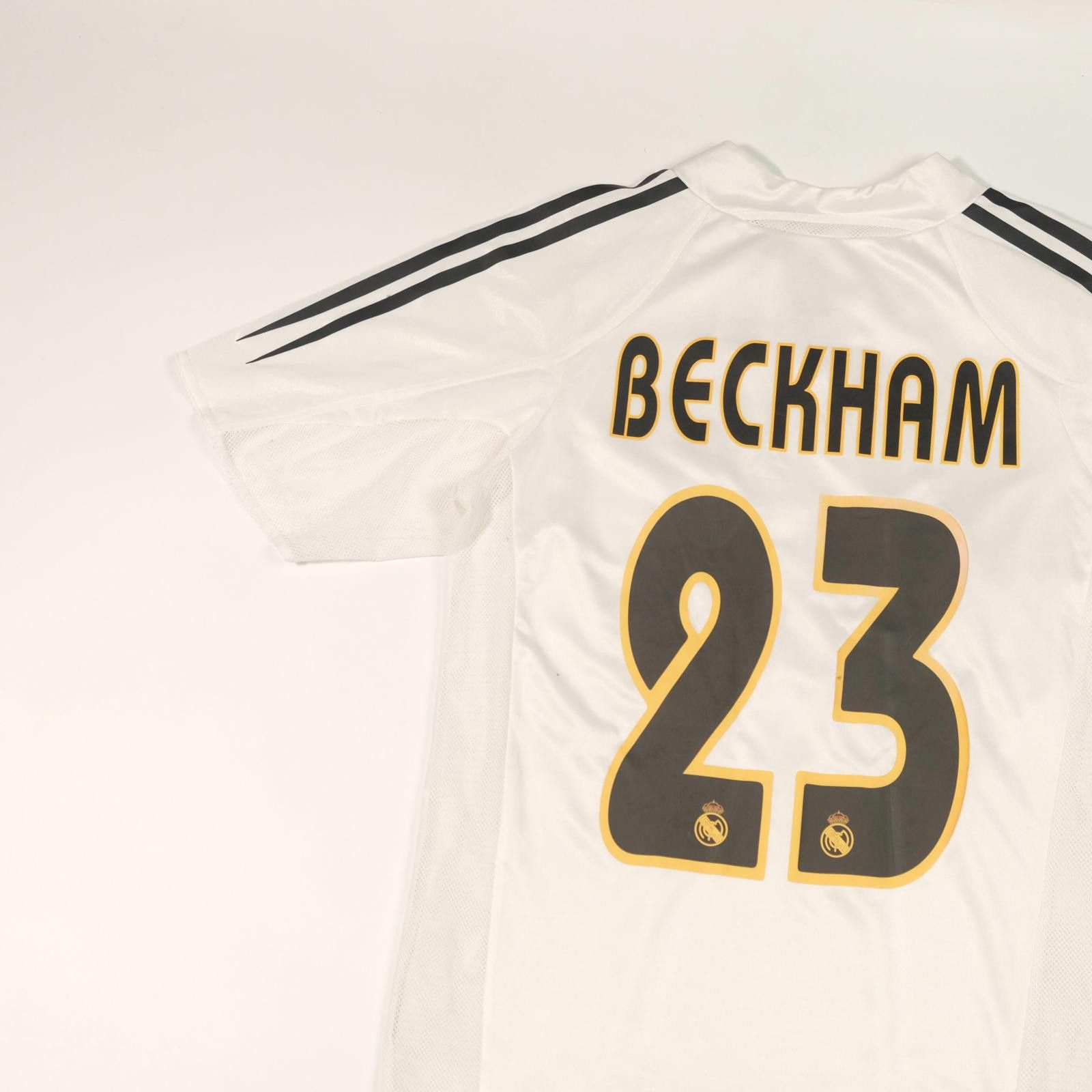 Adidas 2004/05 Real Madrid Home Shirt Beckham (S) Size US S / EU 44-46 / 1 - 4 Thumbnail