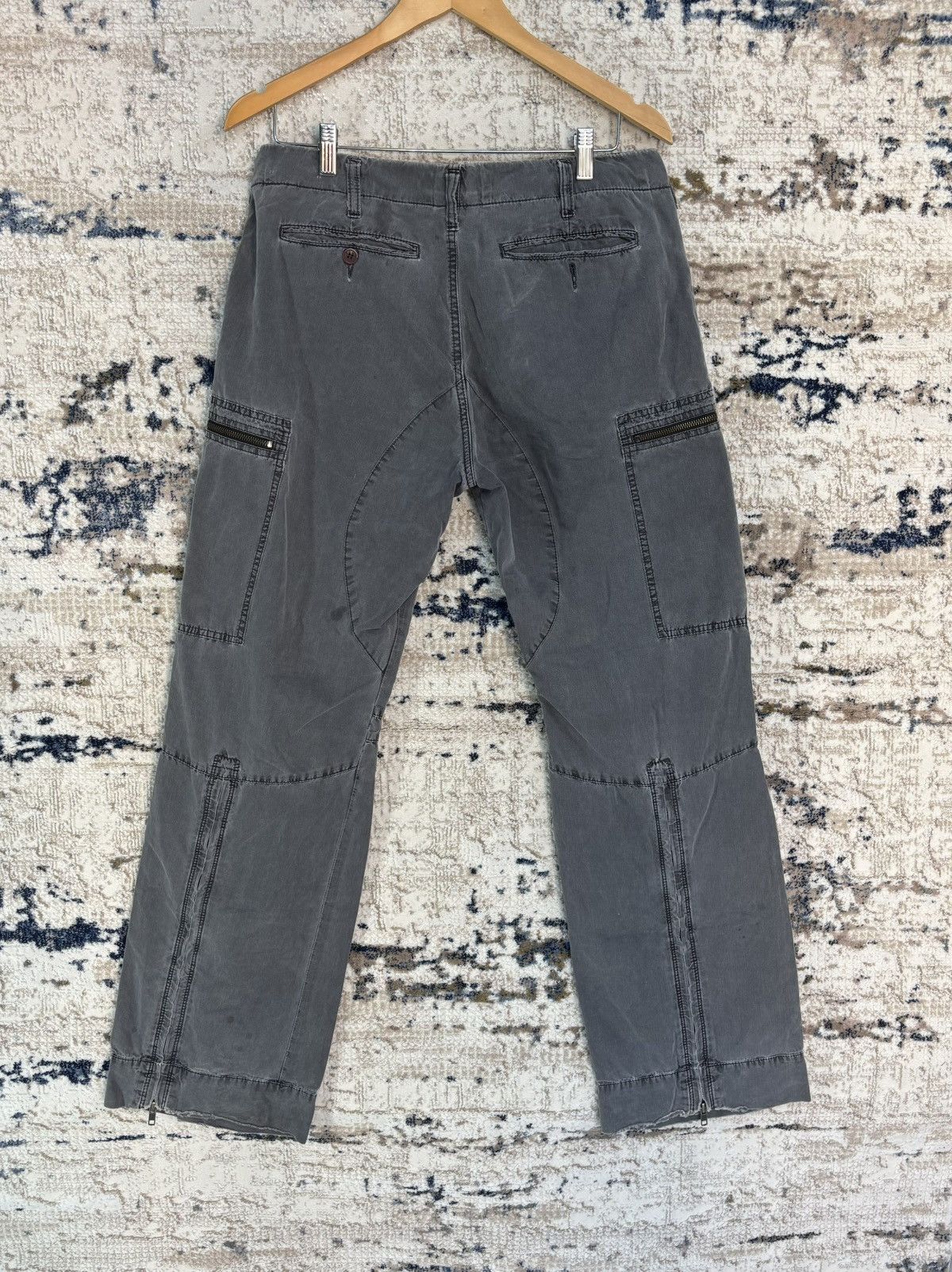 FCUK FCUK Cargo Pants Multi Zipper Pocket Streetwear Design Size US 32 / EU 48 - 11 Thumbnail