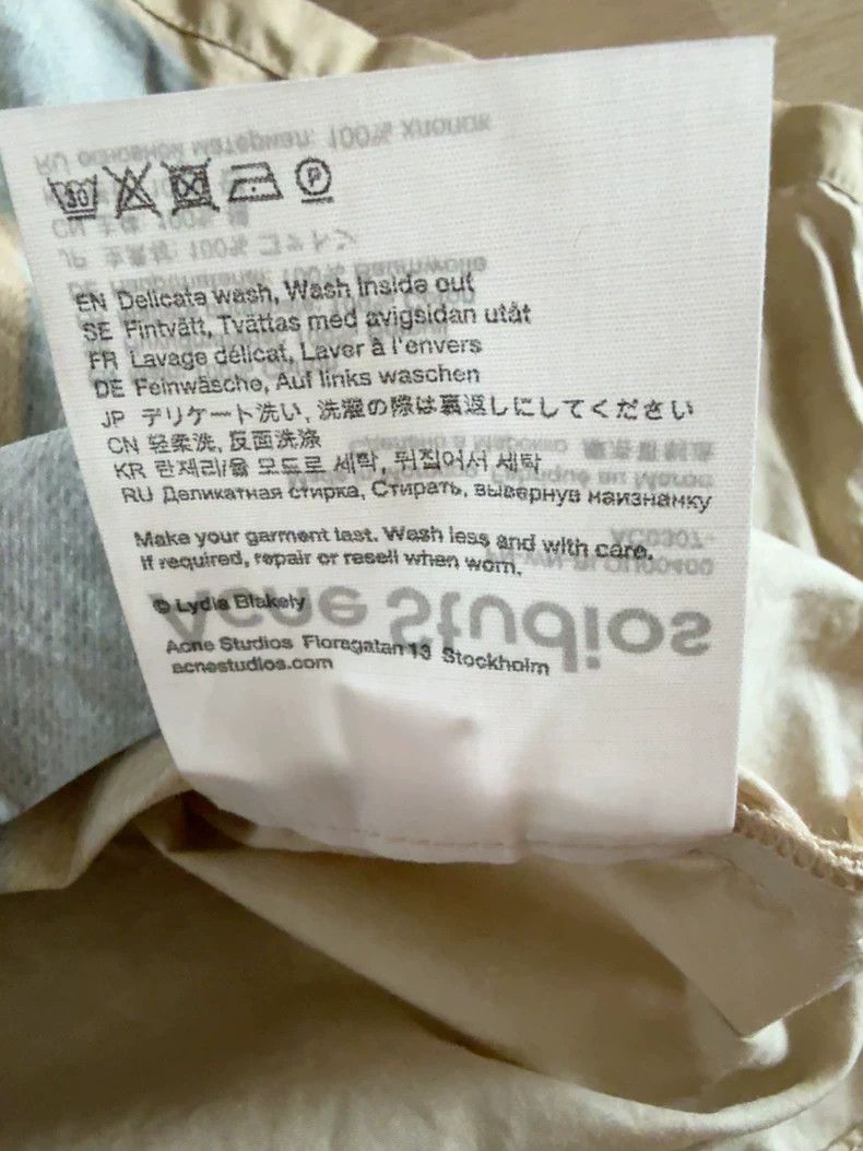Acne Studios acne studios size:34 White short-sleeved T-shirt Size US XXS / EU 40 - 6 Thumbnail
