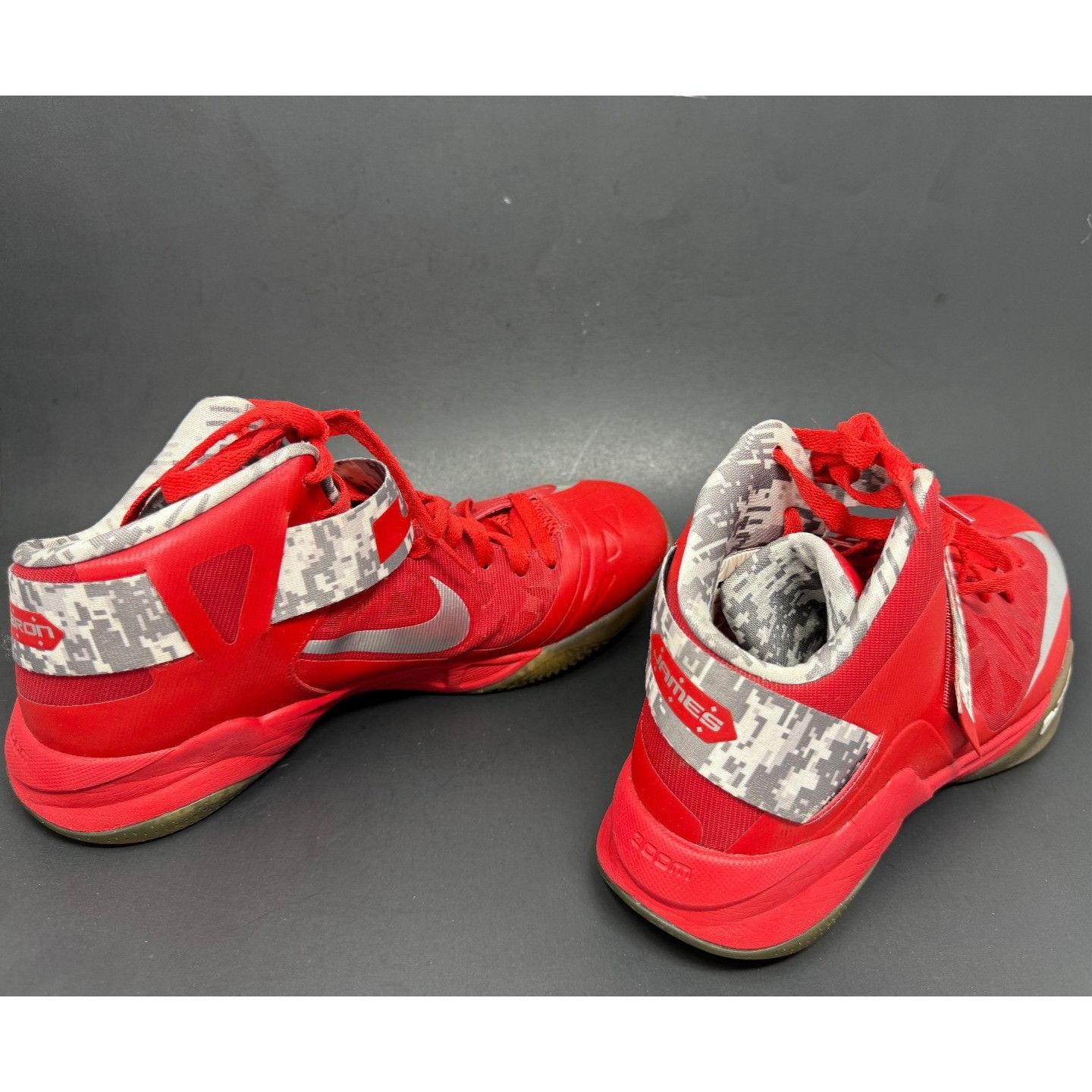 Nike Nike Lebron Zoom Soldier 6 VI Ohio State Mens 10 Sneakers Size US 10 / EU 43 - 6 Thumbnail
