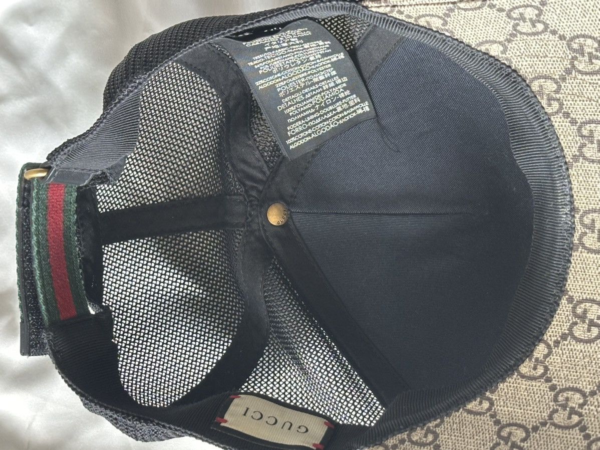 Gucci Gucci GG Supreme Mesh Tiger Baseball Cap | Rare Discontinued Size ONE SIZE - 7 Thumbnail