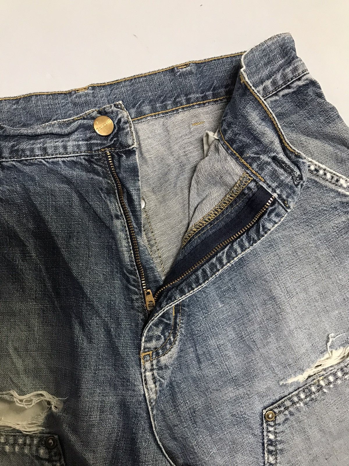 Carhartt Vintage carhartt damaged double knee denim Size US 32 / EU 48 - 5 Thumbnail
