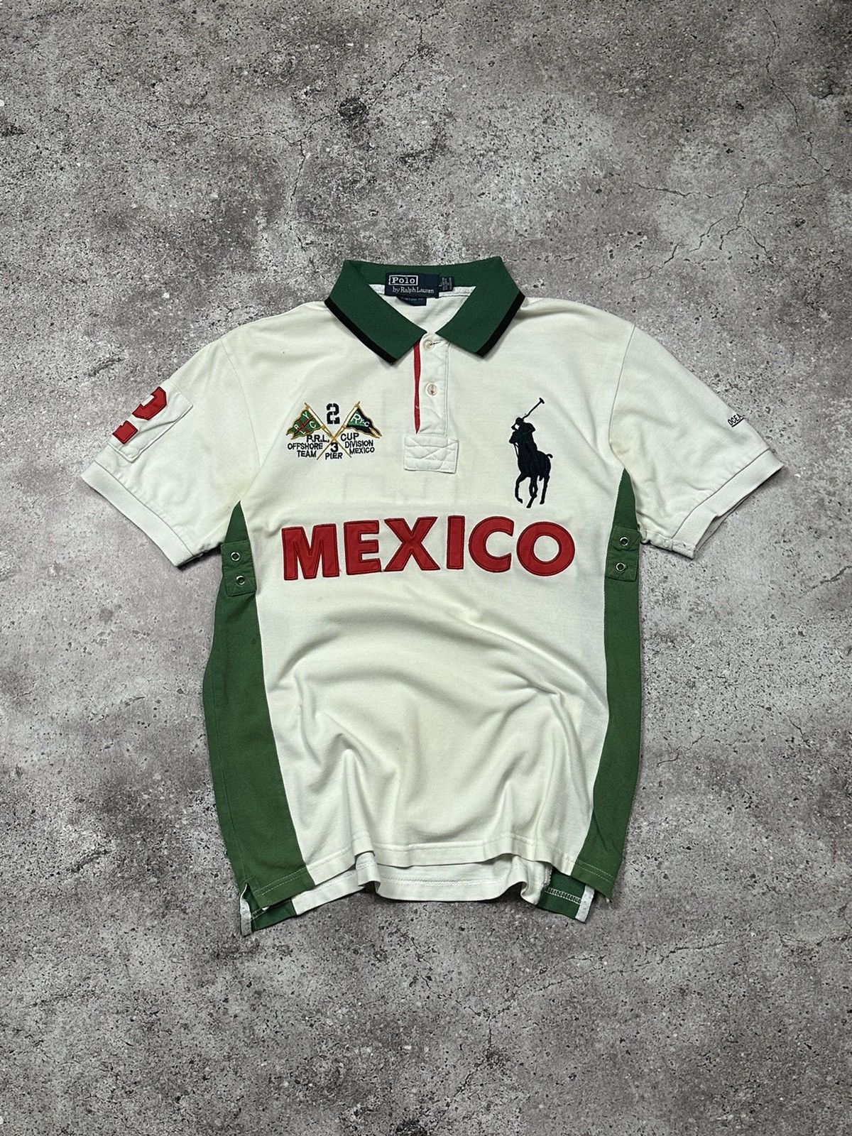 Polo Ralph Lauren Streetwear Vintage Vintage Polo Ralph Lauren Mexico Polo T Shirt Grailed