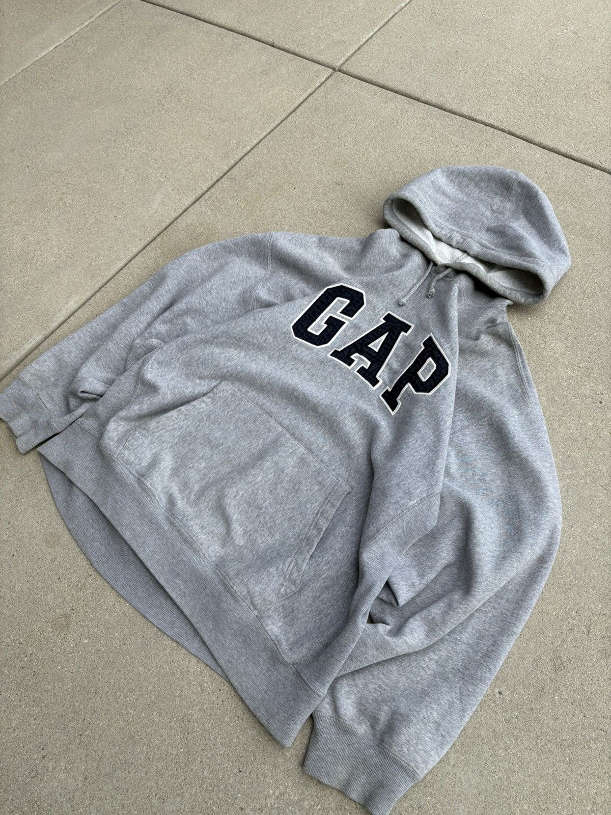 Gap × Vintage Vintage 2000s Gap Hoodie Made in Korea Size US L / EU 52-54 / 3 - 4 Thumbnail