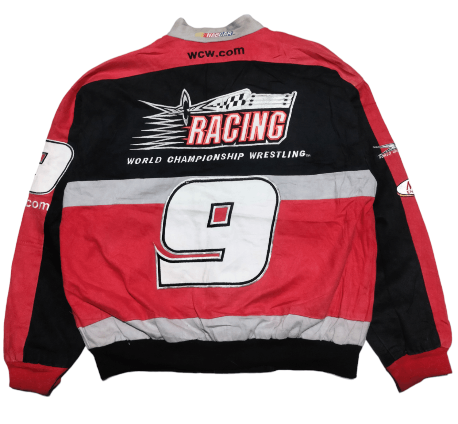 NASCAR RARE🔥 Vintage WCW Nascar Jacket Size US M / EU 48-50 / 2 - 3 Thumbnail