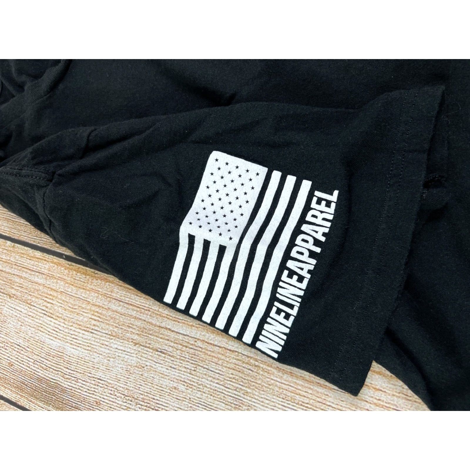 Vintage Nine Line Apparel T-Shirt Black Military Sky Ball Air Power Foundation Medium Men M Size US M / EU 48-50 / 2 - 4 Thumbnail