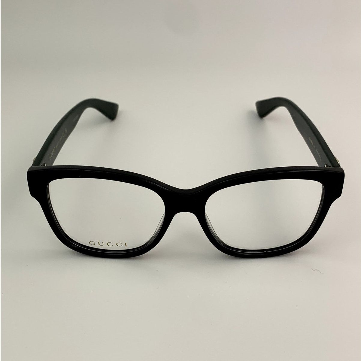 Gucci NEW Gucci Eyeglasses GG0038ON 011 Black Green Transperent Size ONE SIZE - 2 Thumbnail