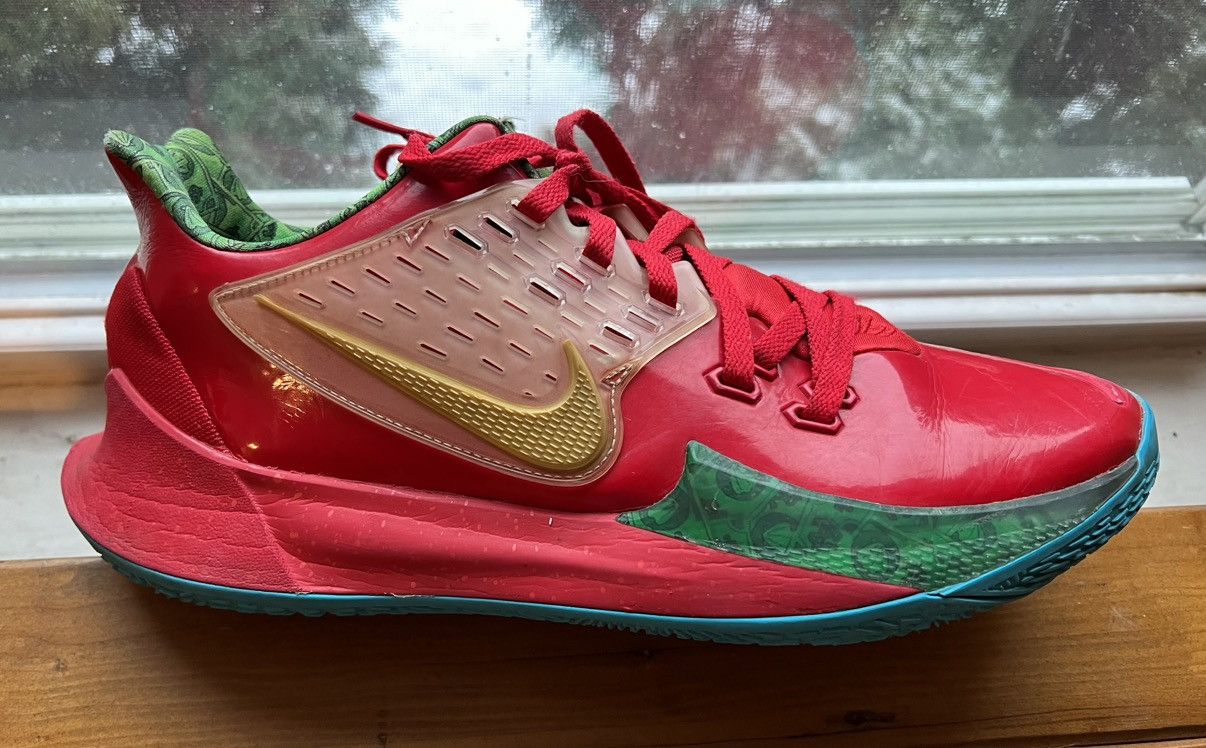 image of Nike Kyrie X Spongebob Kyrie 2 Low Mr. Krabs- Size 12.5 Shoes in Red, Men's