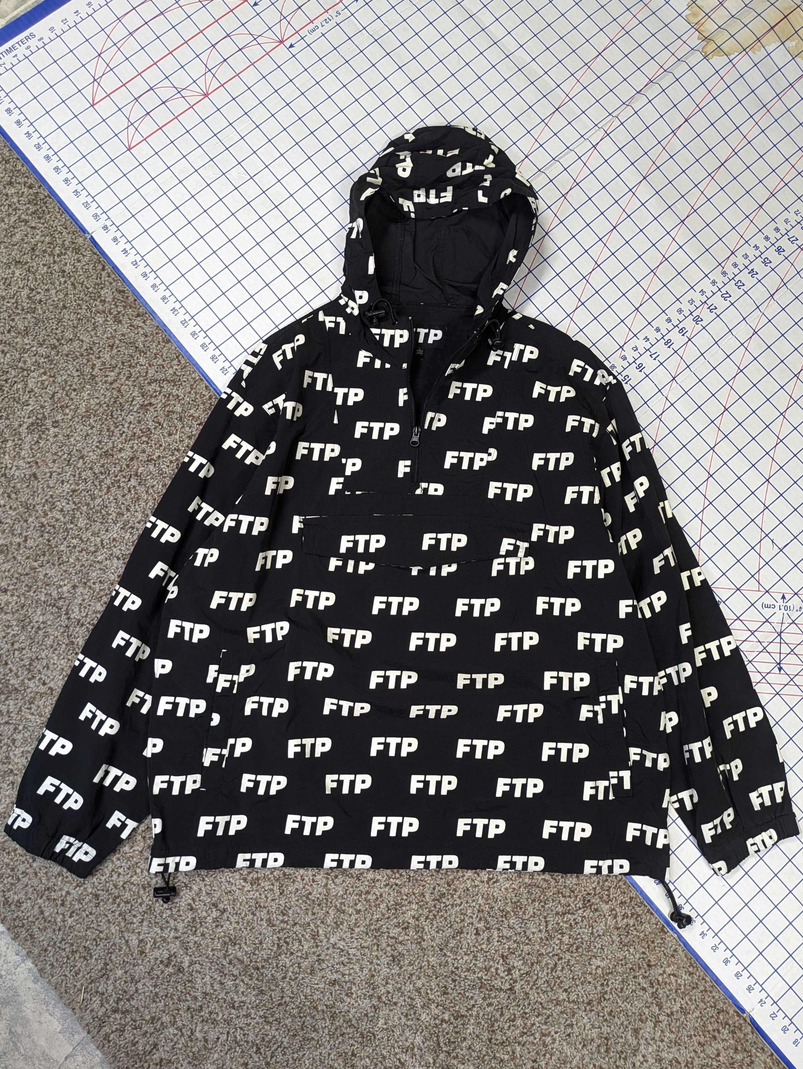 Fuck The Population FTP all over print anorak jacket windbreaker pullover large Size US L / EU 52-54 / 3 - 1 Thumbnail